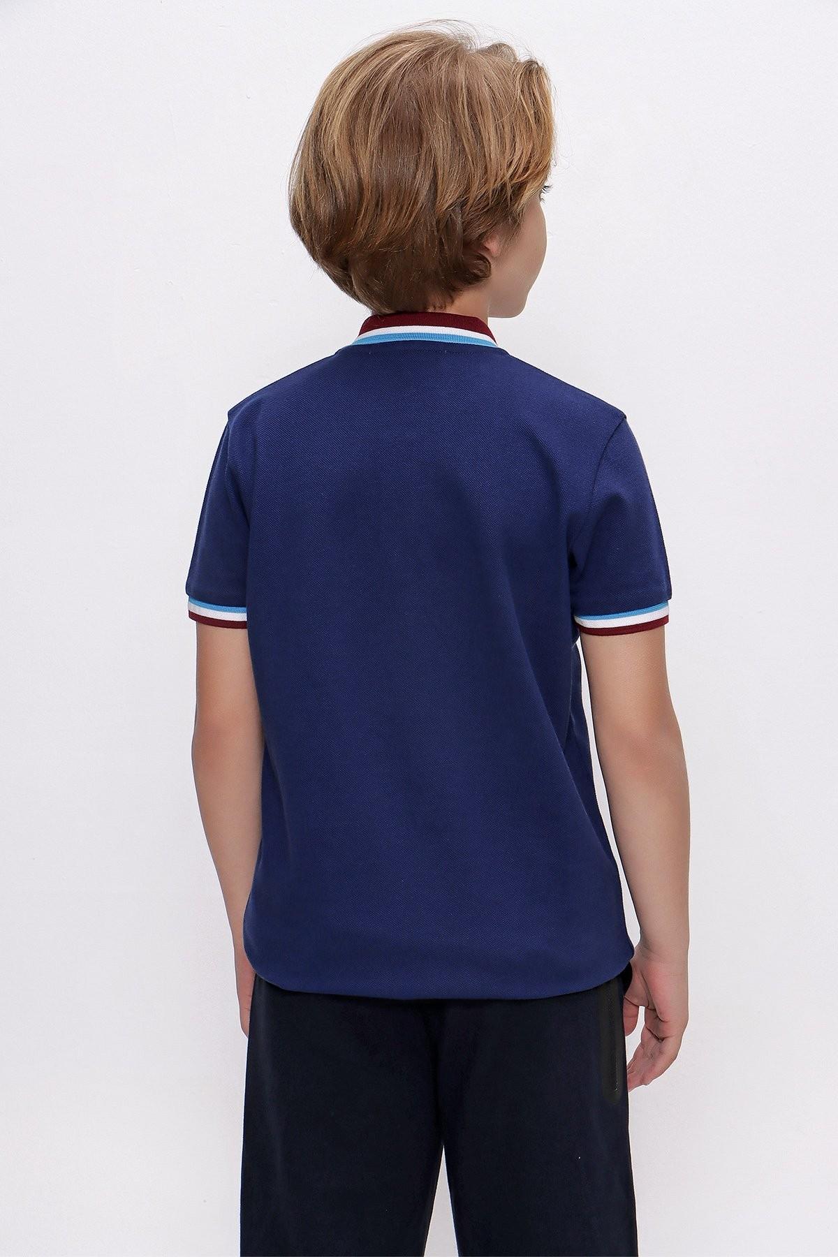 TSHİRT POLO YAKA LOGOLU