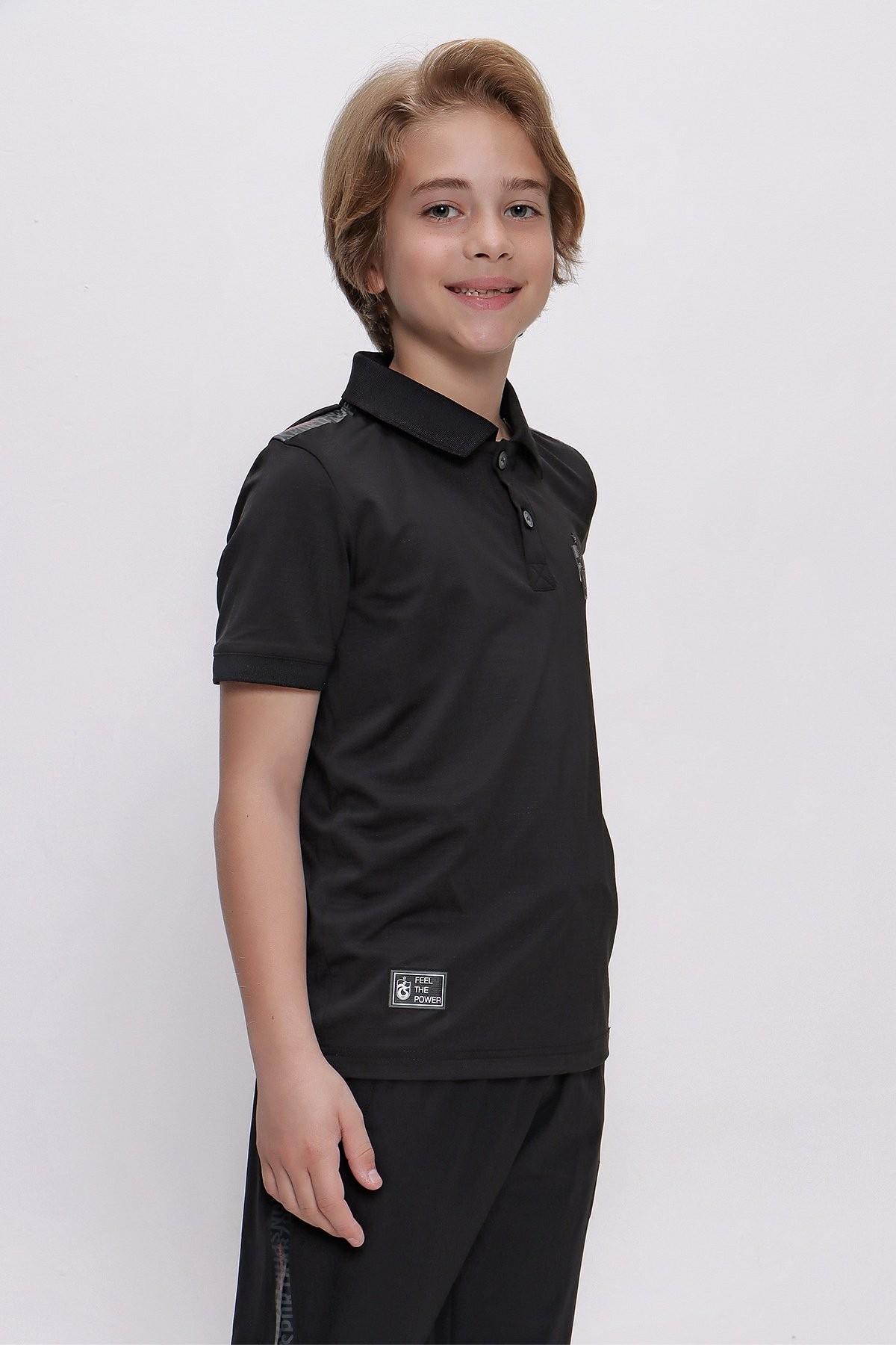 TSHİRT POLO YAKA LOGOLU