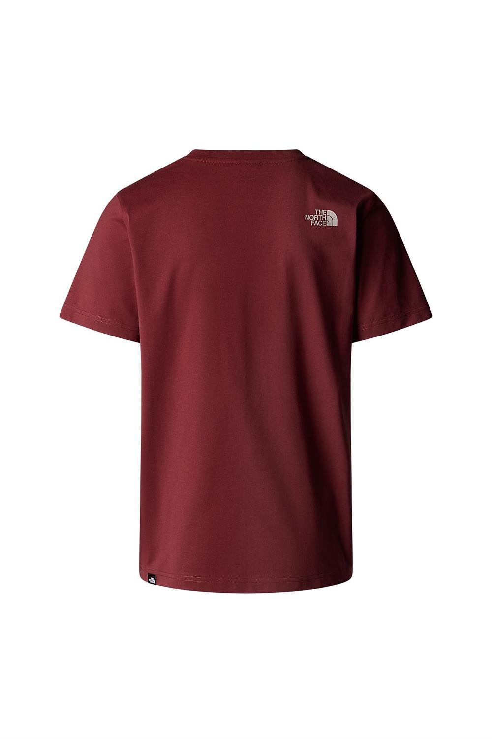 Erkek Easy Bordo T-Shirt