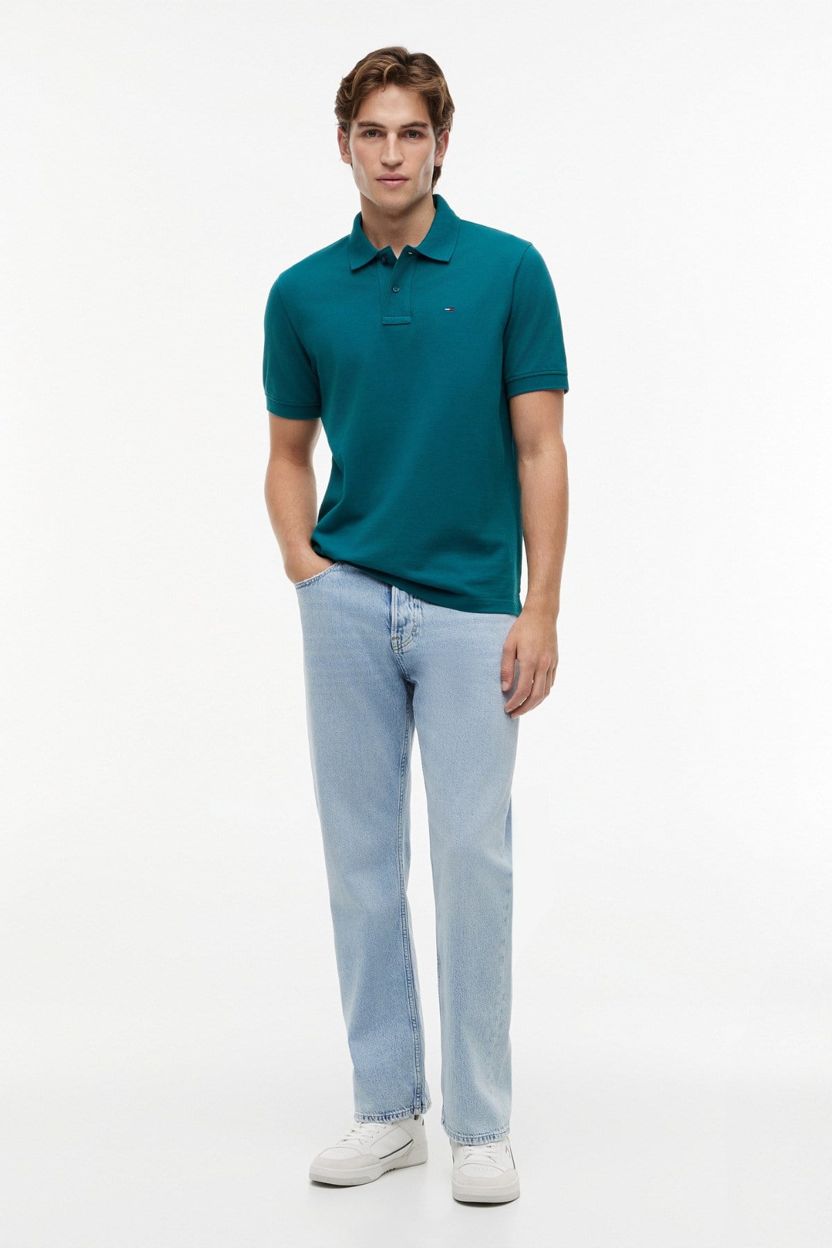 erkek-yesil-essential-pique-polo-yaka--3b9214.jpg