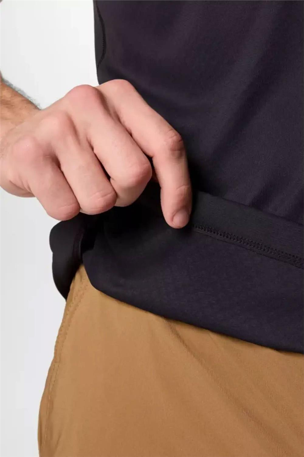 Erkek Zero Rules Light Polo Kısa Kollu T-Shirt - Siyah