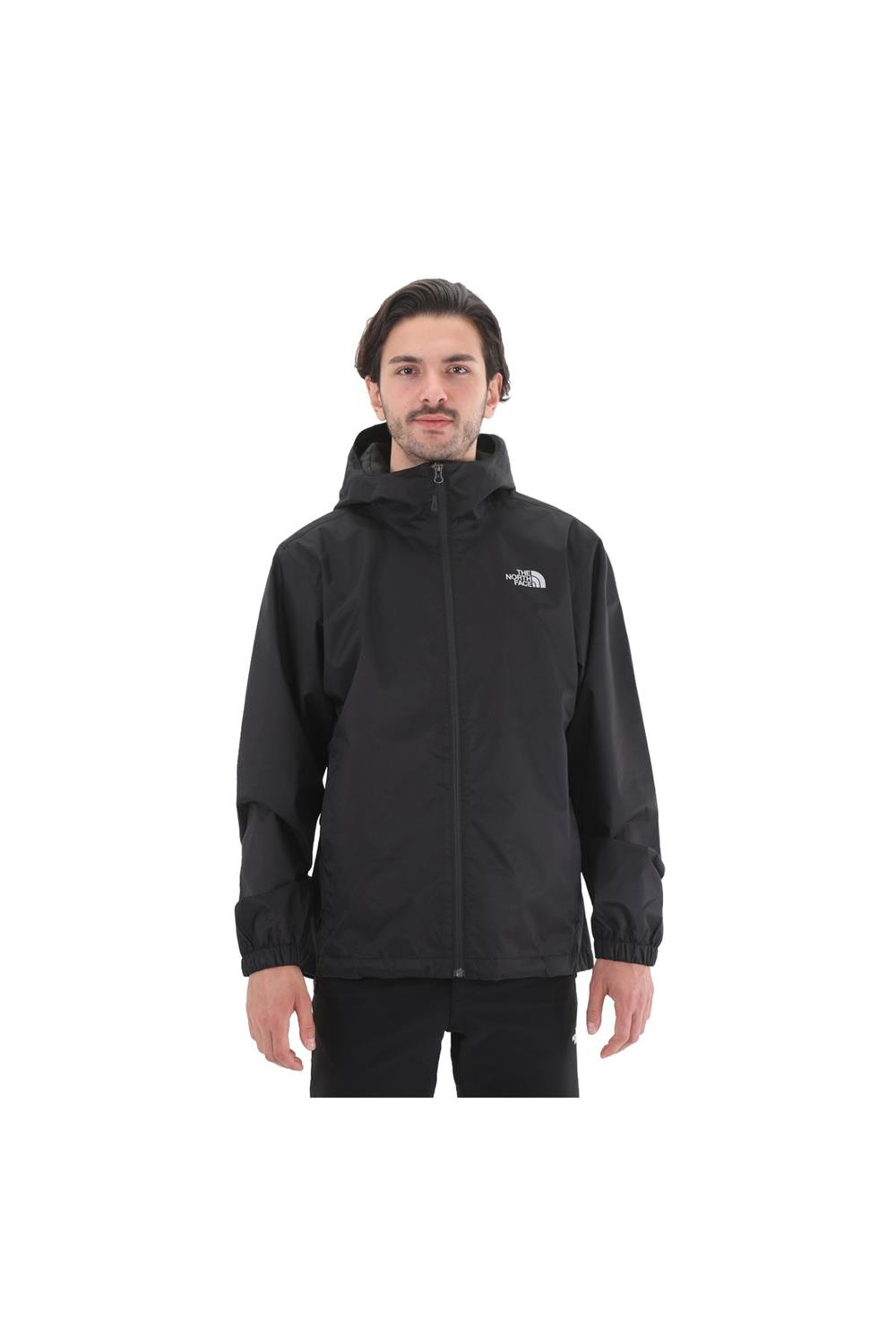 F00a8azjk31-r M Quest Jacket Erkek Mont Siyah