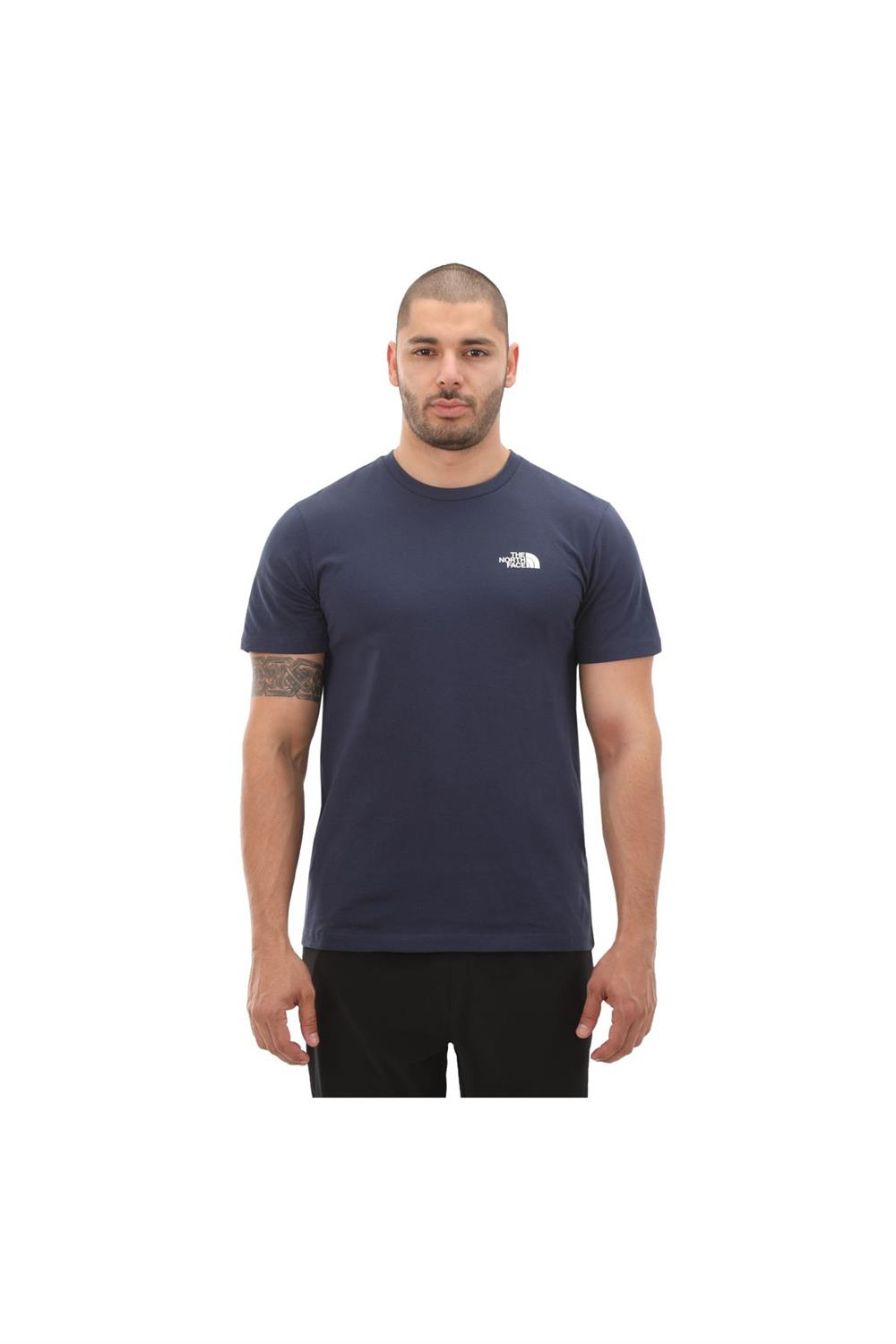 F0a87ng8k21-r M S-s Sımple Dome Tee Erkek T-shirt Lacivert