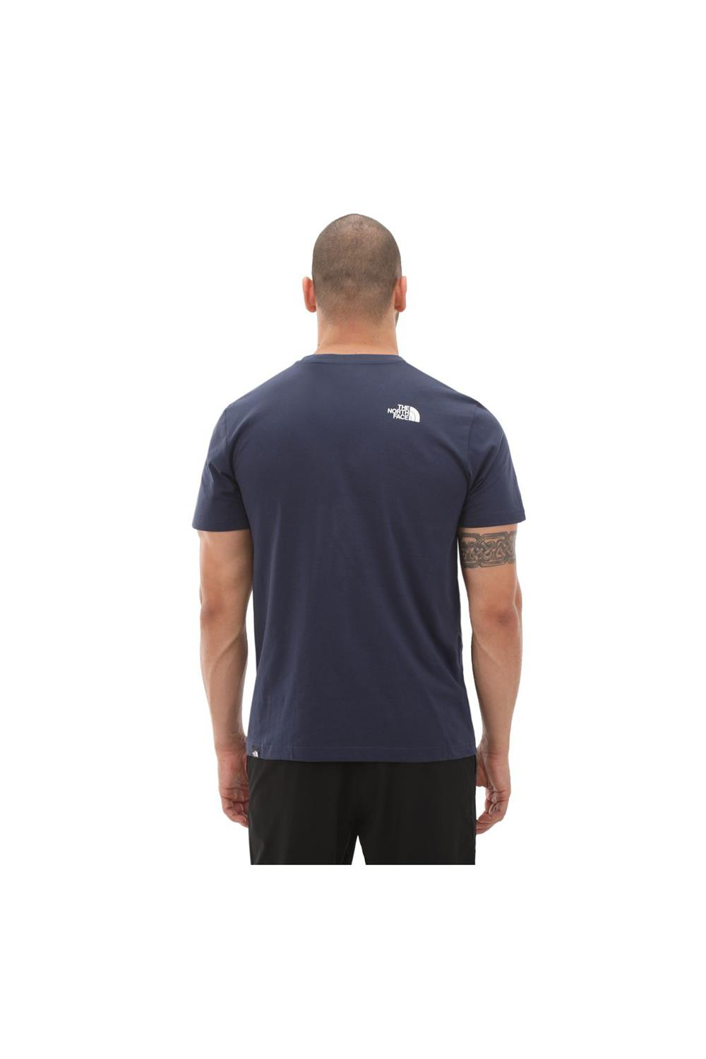 F0a87ng8k21-r M S-s Sımple Dome Tee Erkek T-shirt Lacivert