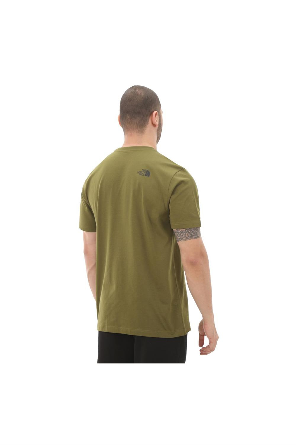 F0a87ngpıb1-r M S-s Sımple Dome Tee Erkek T-shirt Yeşil