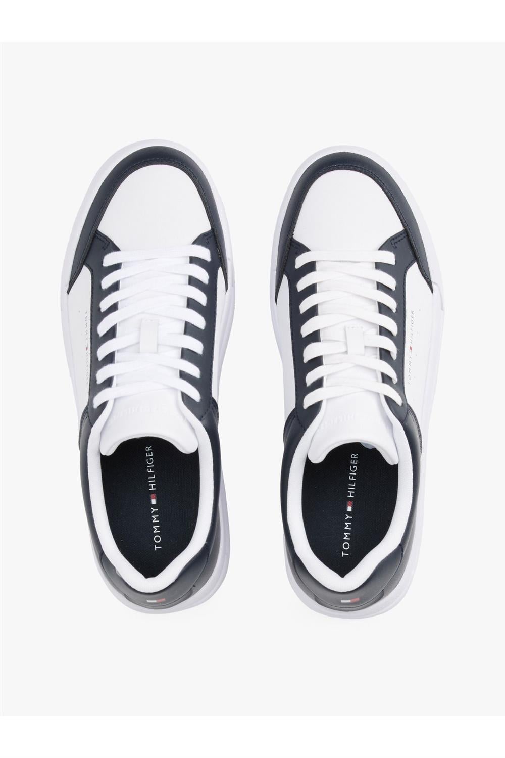 Kontrast Logolu Beyaz Erkek Sneaker