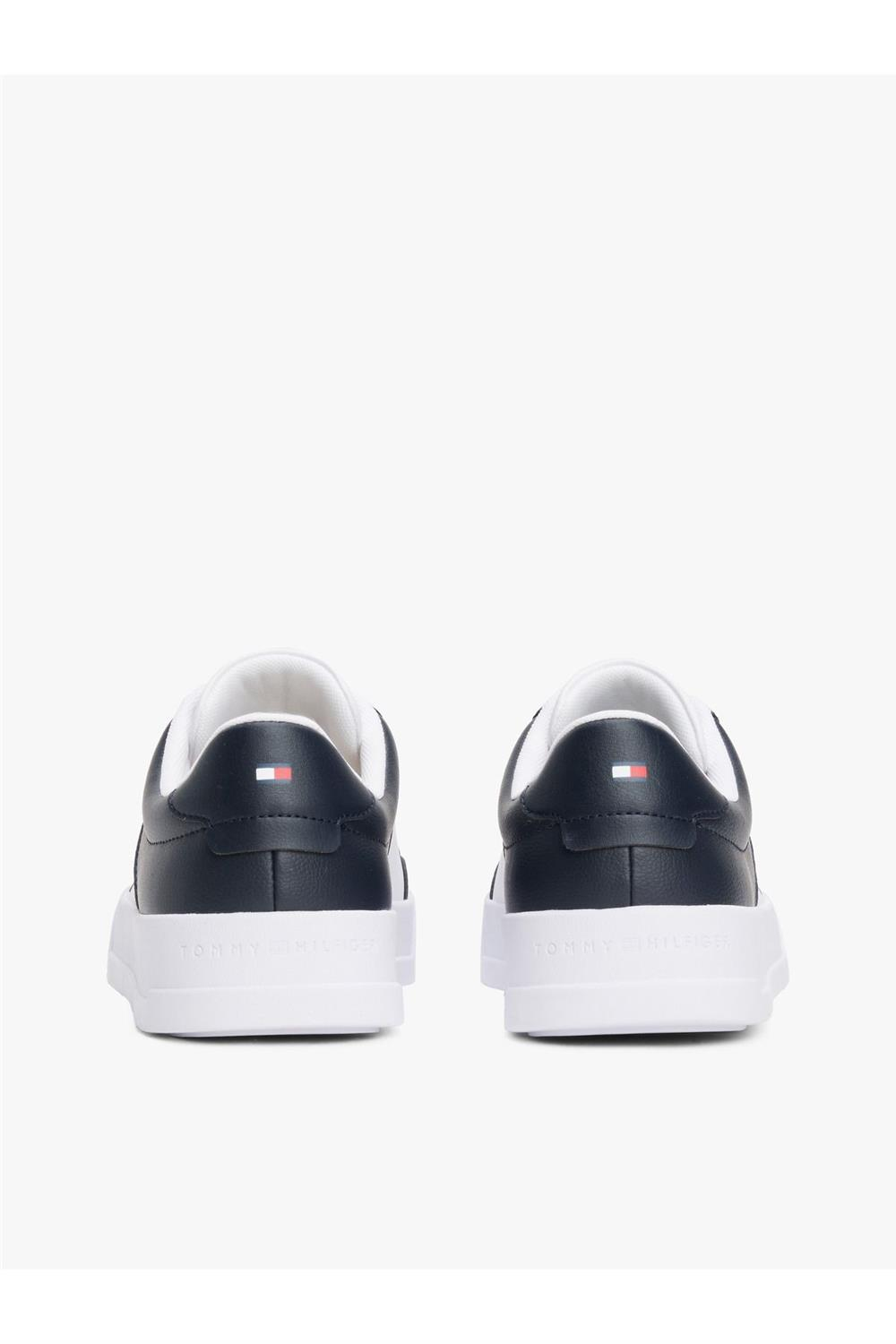 Kontrast Logolu Beyaz Erkek Sneaker