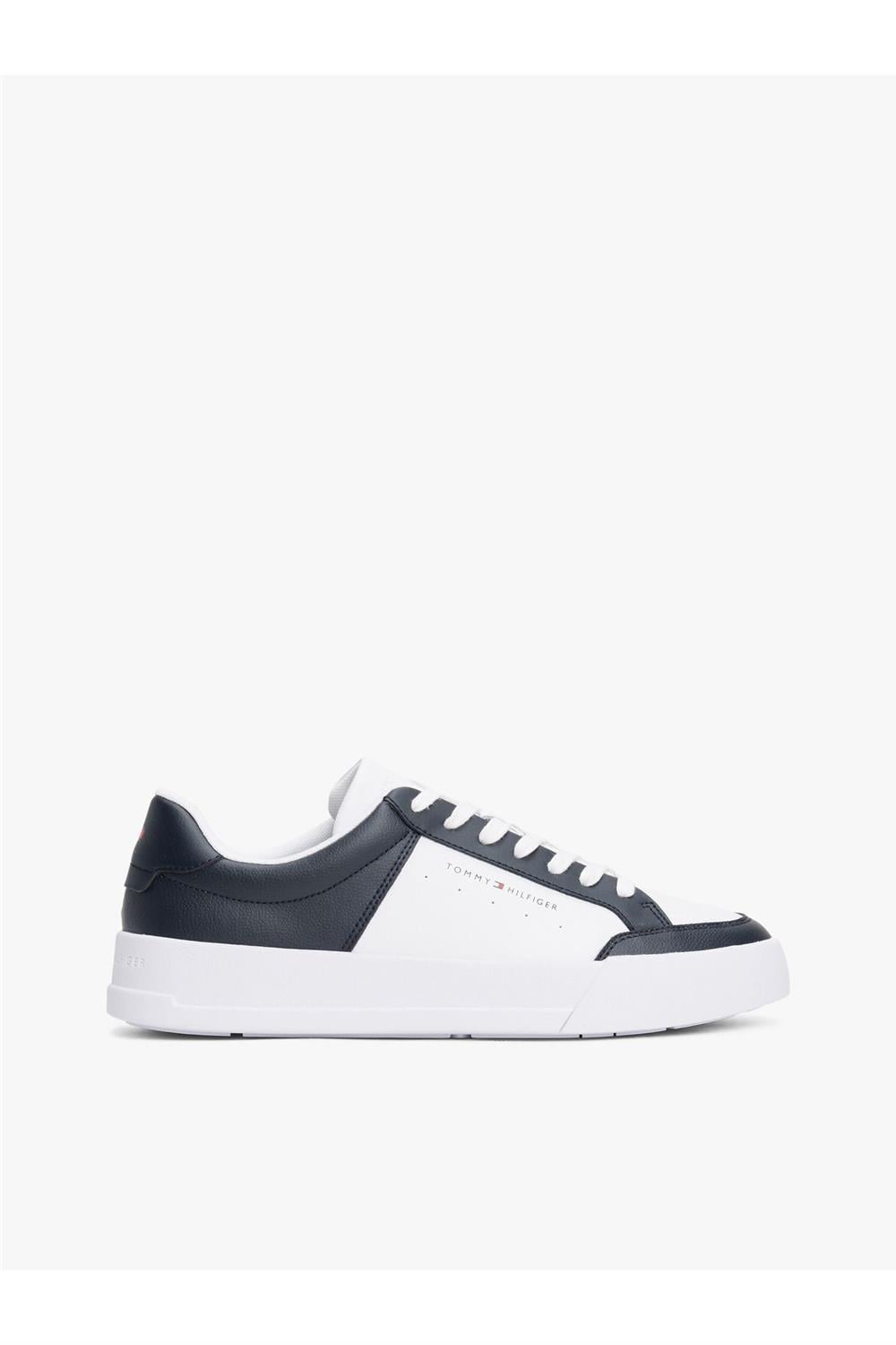Kontrast Logolu Beyaz Erkek Sneaker