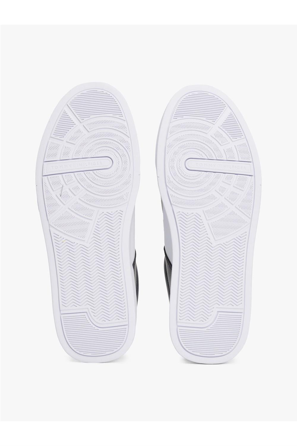Kontrast Logolu Beyaz Erkek Sneaker