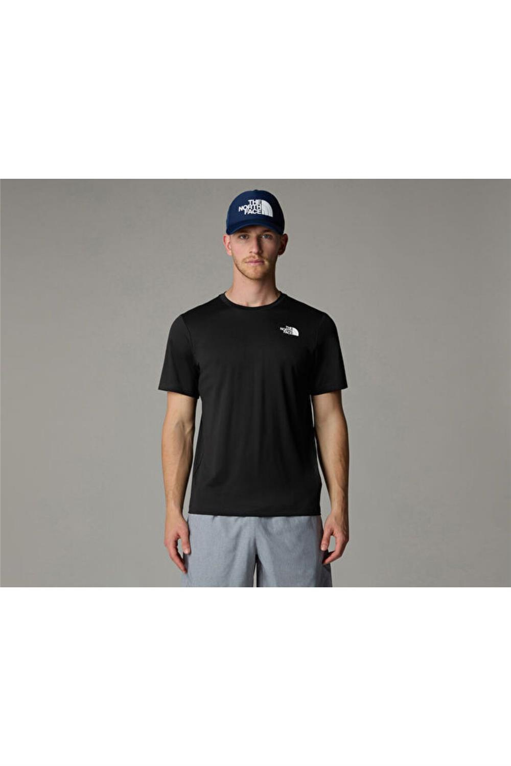 M 24/7 S/S Tee Reg Erkek Outdoor Tişörtü NF0A894BJK31 Siyah