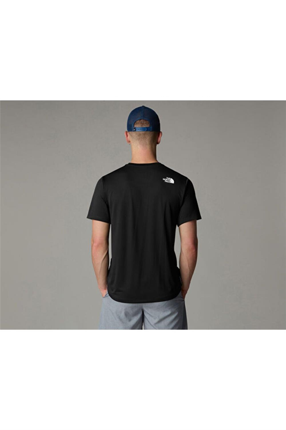 M 24/7 S/S Tee Reg Erkek Outdoor Tişörtü NF0A894BJK31 Siyah