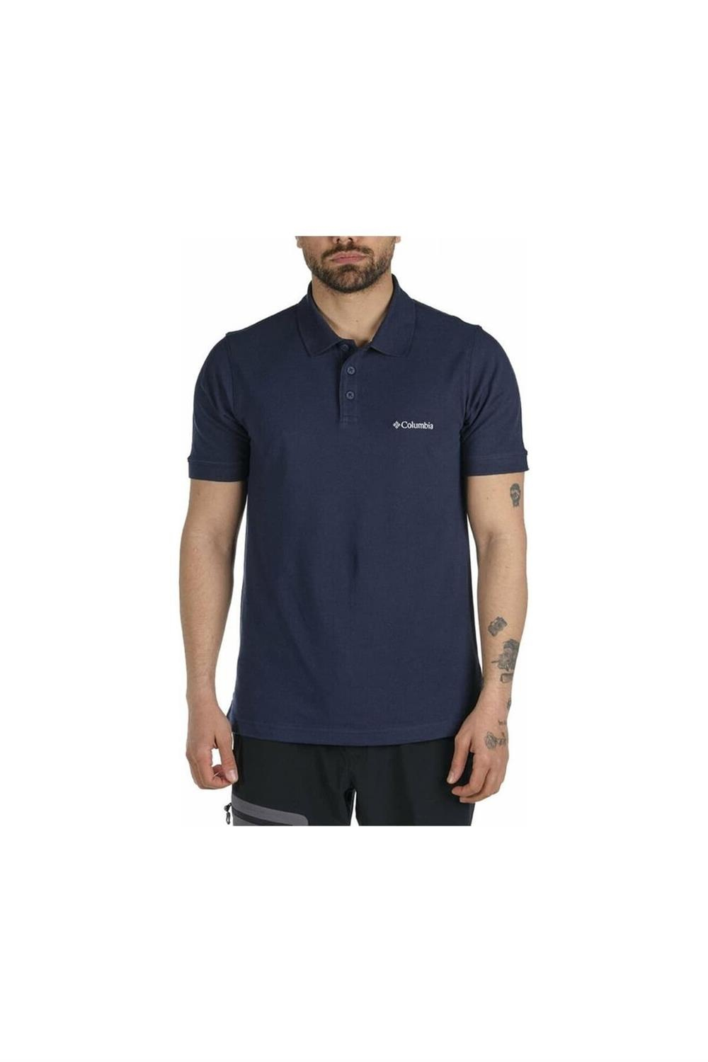 M Cascade Range Solid Polo Iı Lacivert Outdoor Tişört