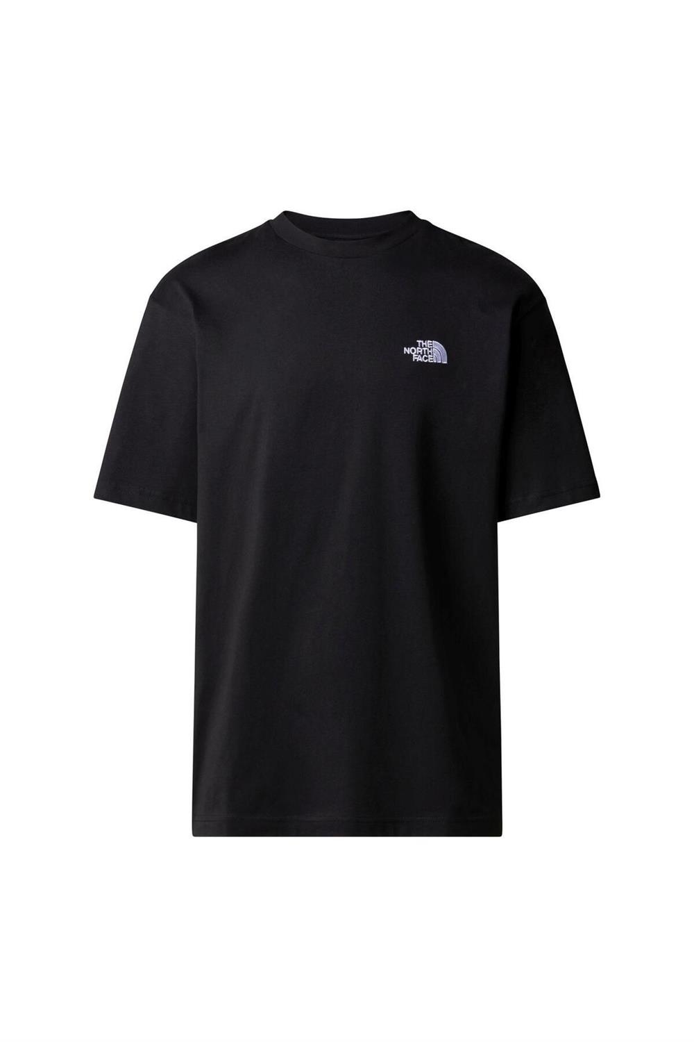 M S/s Essentıal Oversıze Tee Erkek T-shirt Nf0a87nrjk31 Siyah-m