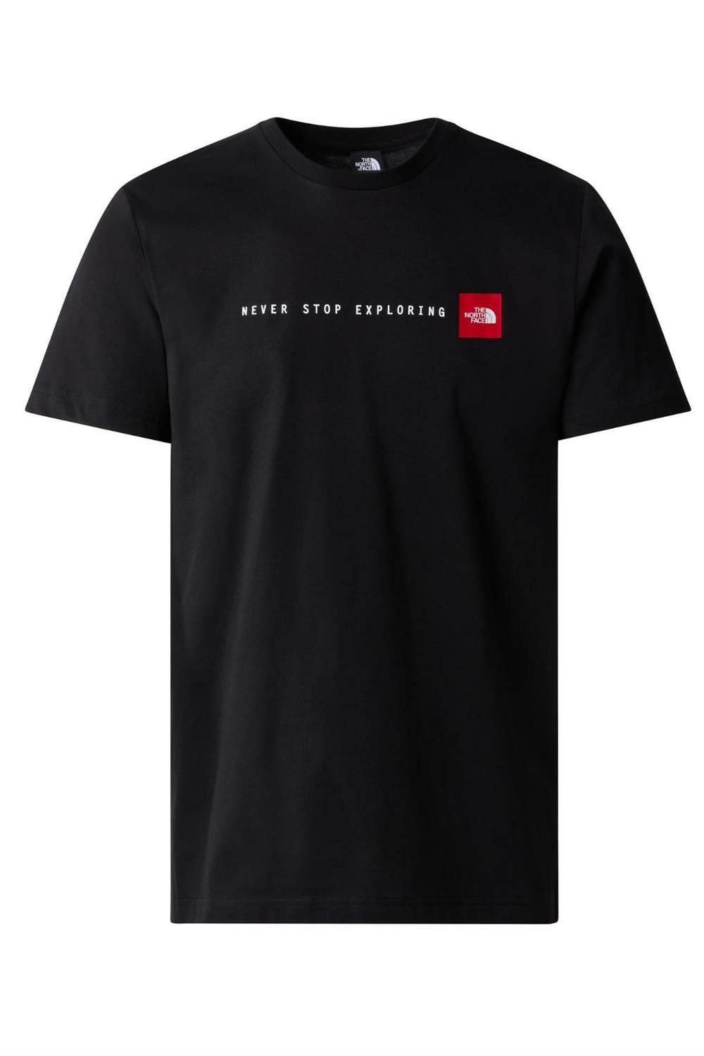 M S/S Never Stop Exploring Tee Erkek Tişört