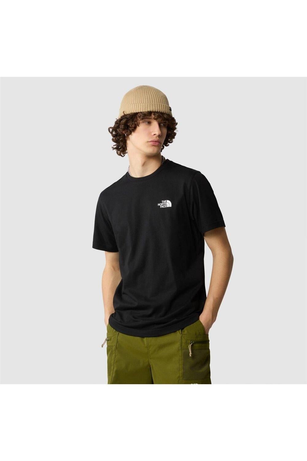 M S/S SIMPLE DOME TEE Black