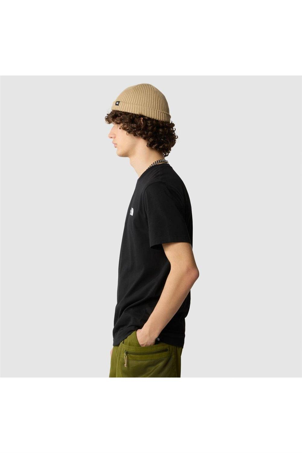 M S/S SIMPLE DOME TEE Black