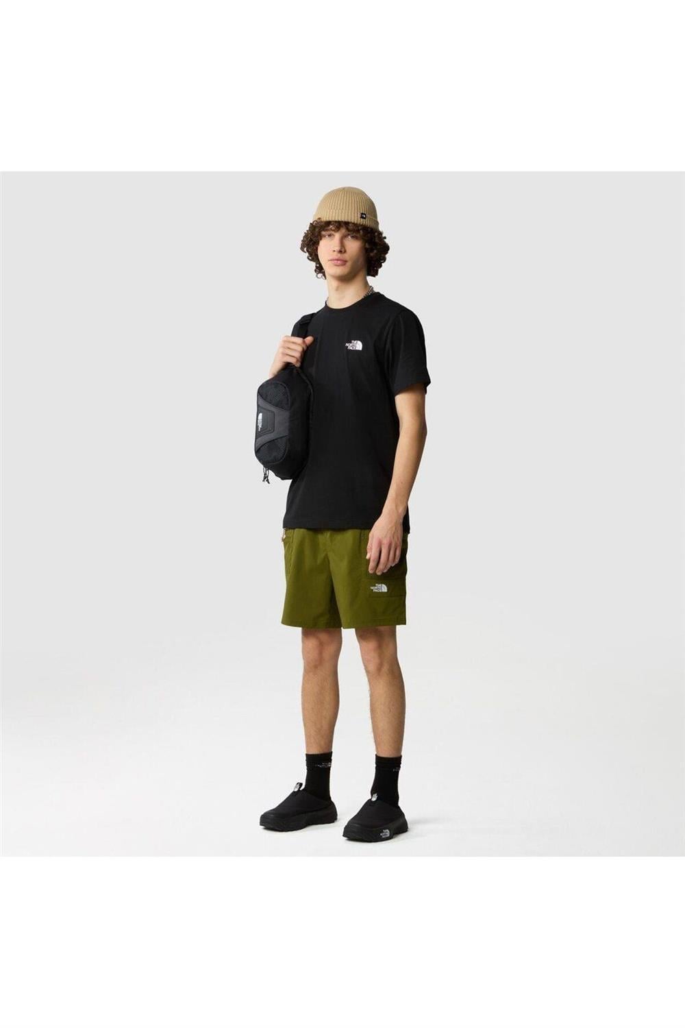 M S/S SIMPLE DOME TEE Black