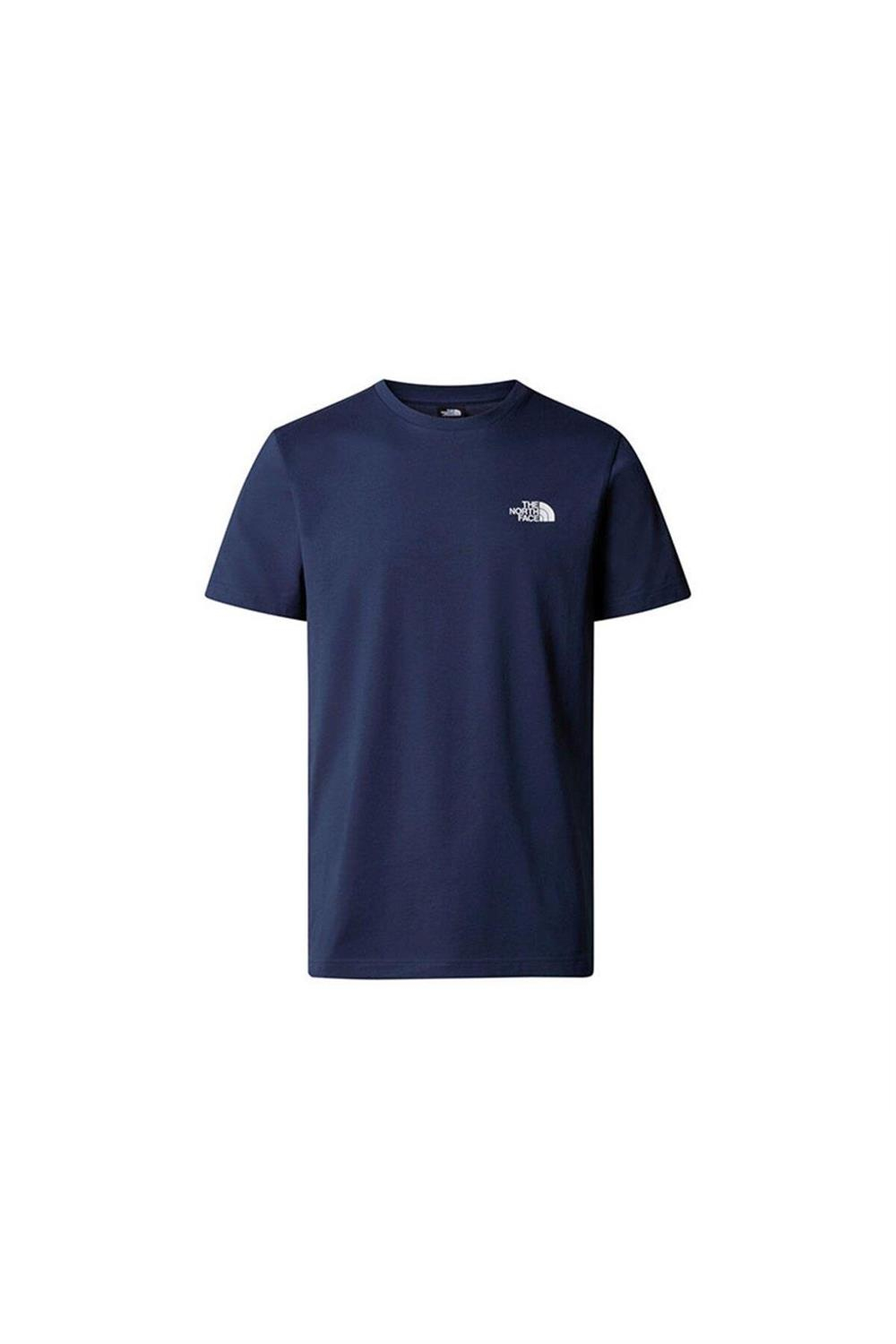 M S/s Simple Dome Tee Erkek Lacivert T-shirt