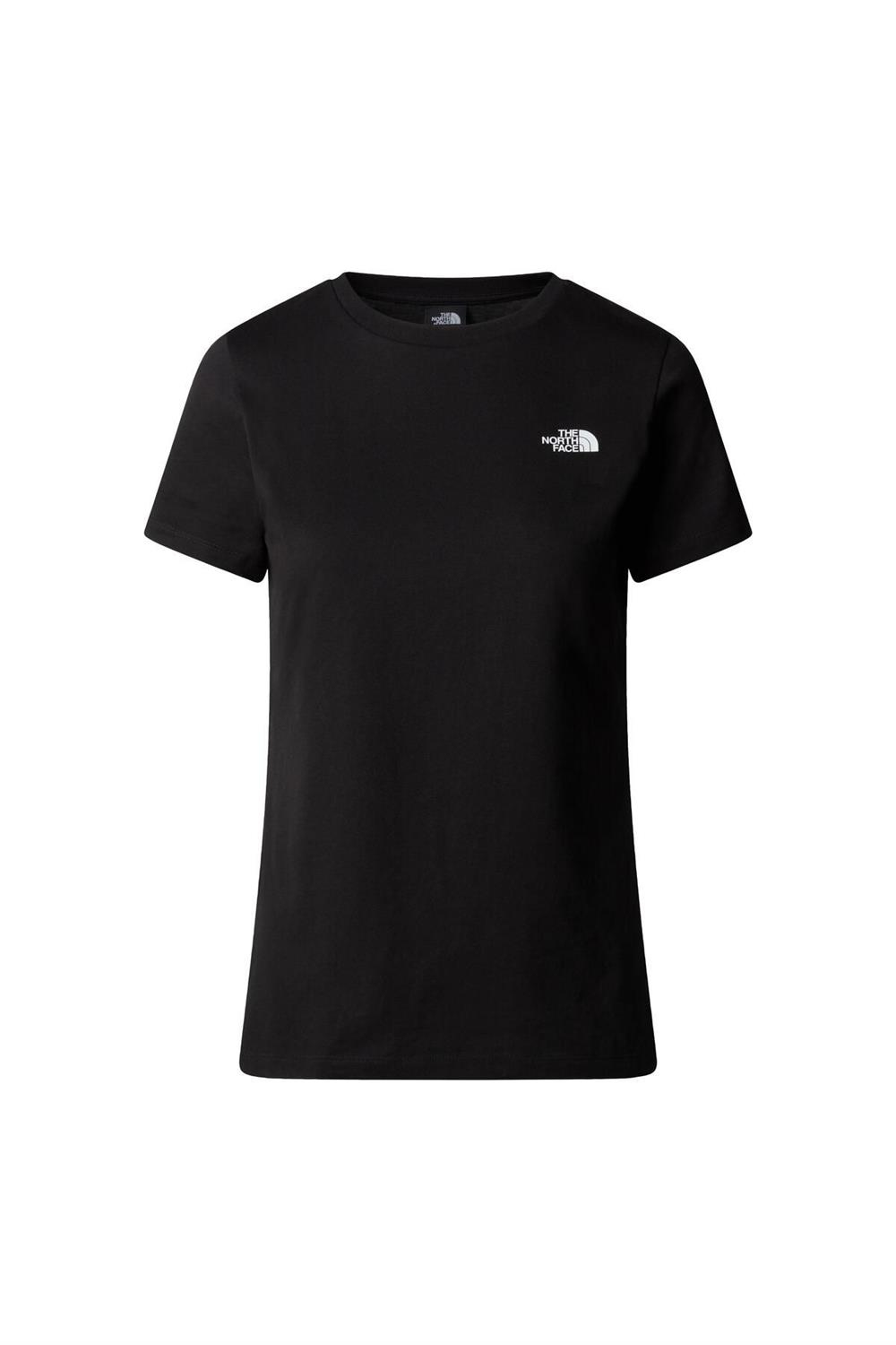 W S/S SIMPLE DOME SLIM TEE  T-Shirt NF0A87NHJK31 Siyah-M