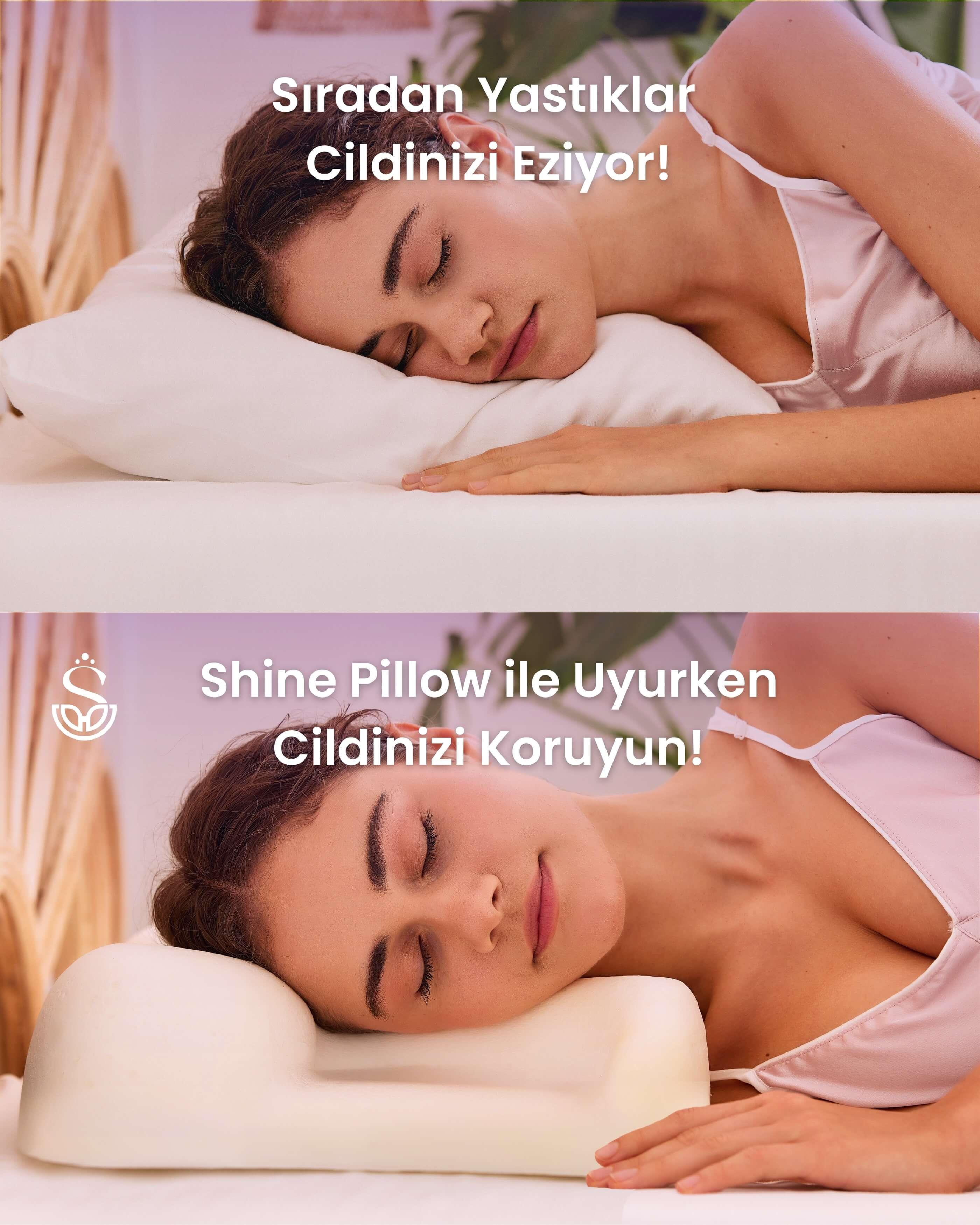 2 Adet I Kırışıklık Önleyici Ortopedik Güzellik Yastığı (Hylauronik Asit içerikli kılıfı ile)