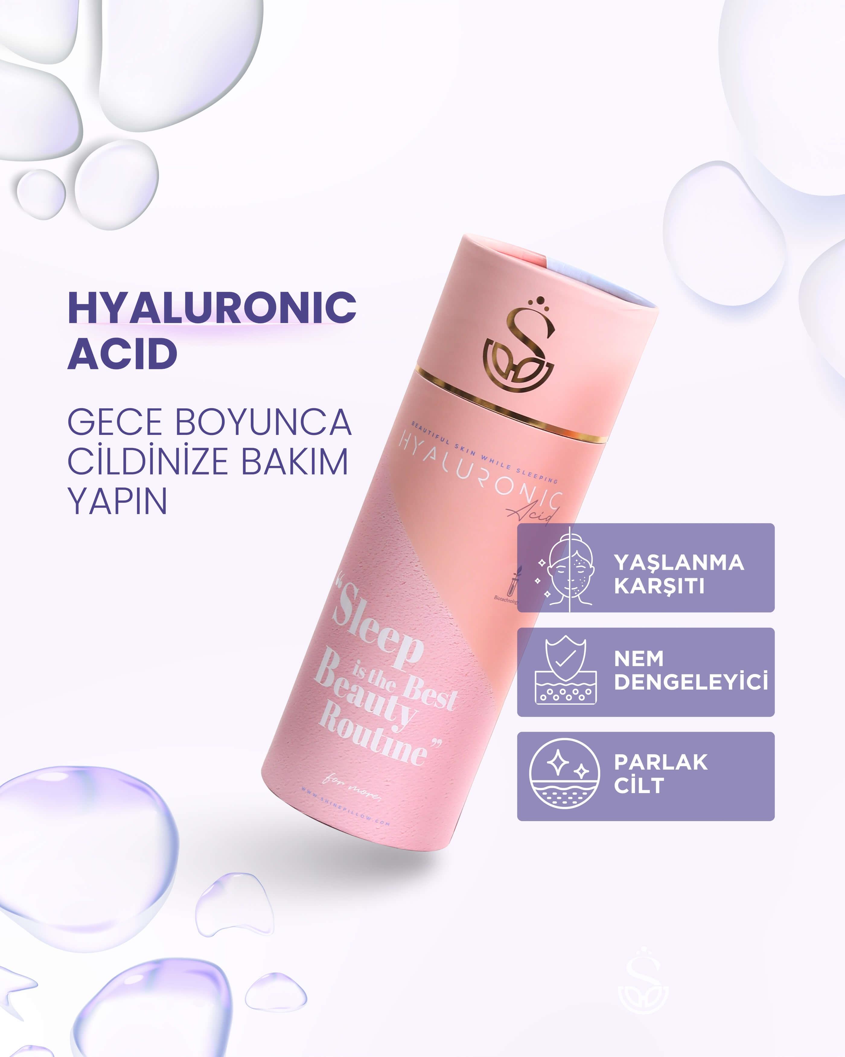 2 Adet I Kırışıklık Önleyici Ortopedik Güzellik Yastığı (Hylauronik Asit içerikli kılıfı ile)