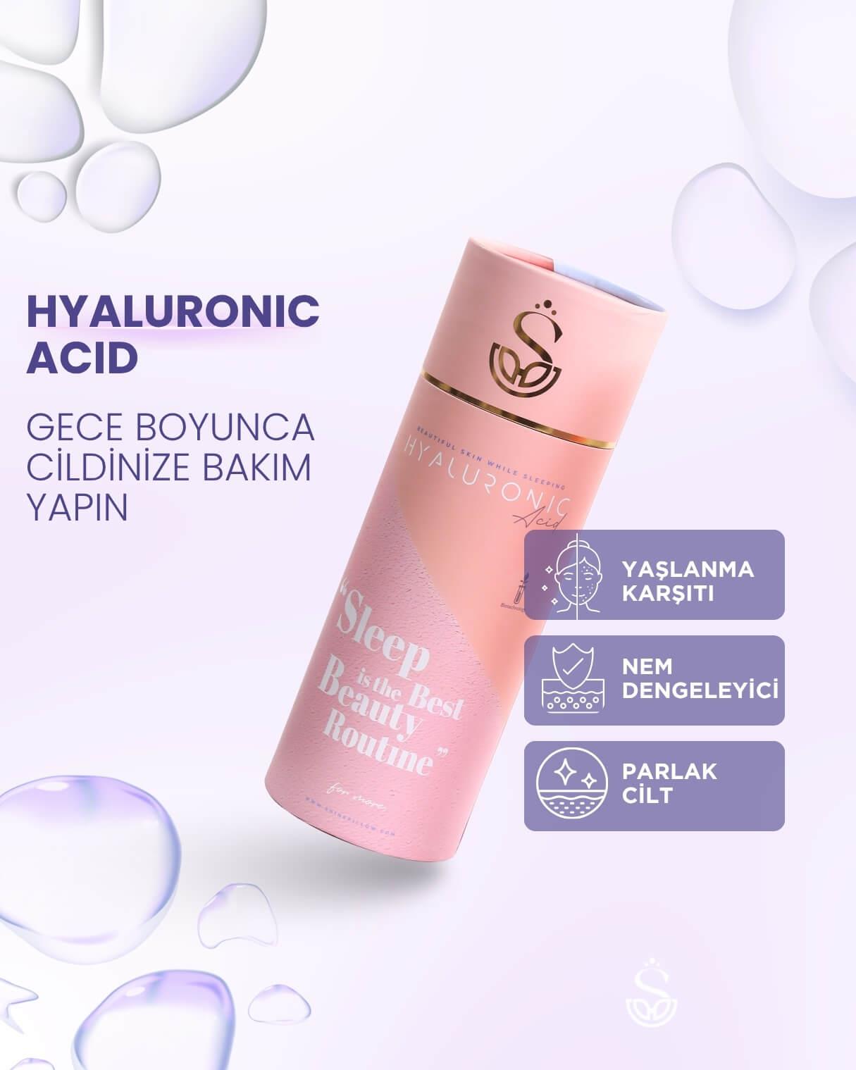 Hyalüronik Asit İçerikli Yastık Kılıfı (Shine Pillow)  