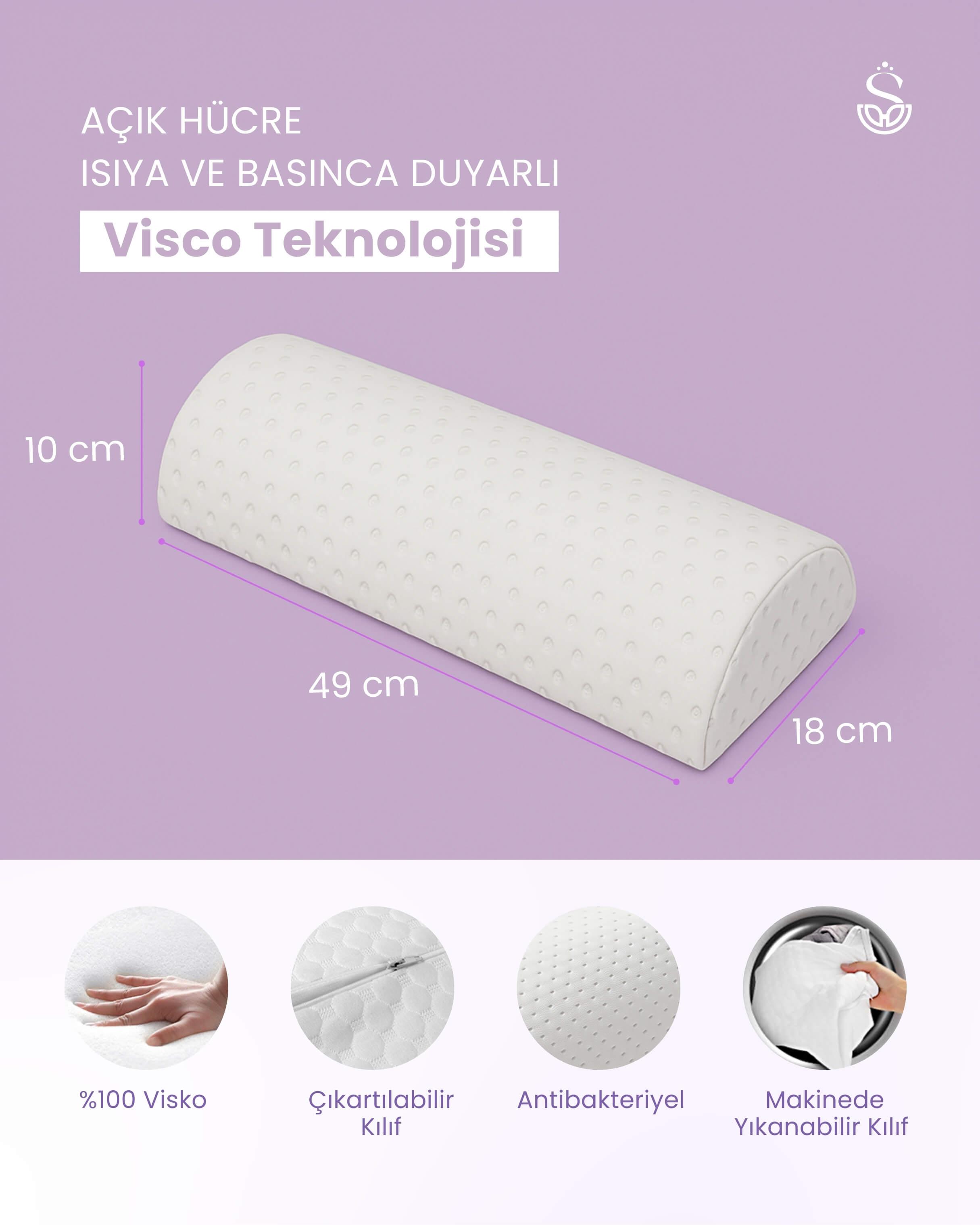 Ortopedik Bel & Diz Destek Yastığı