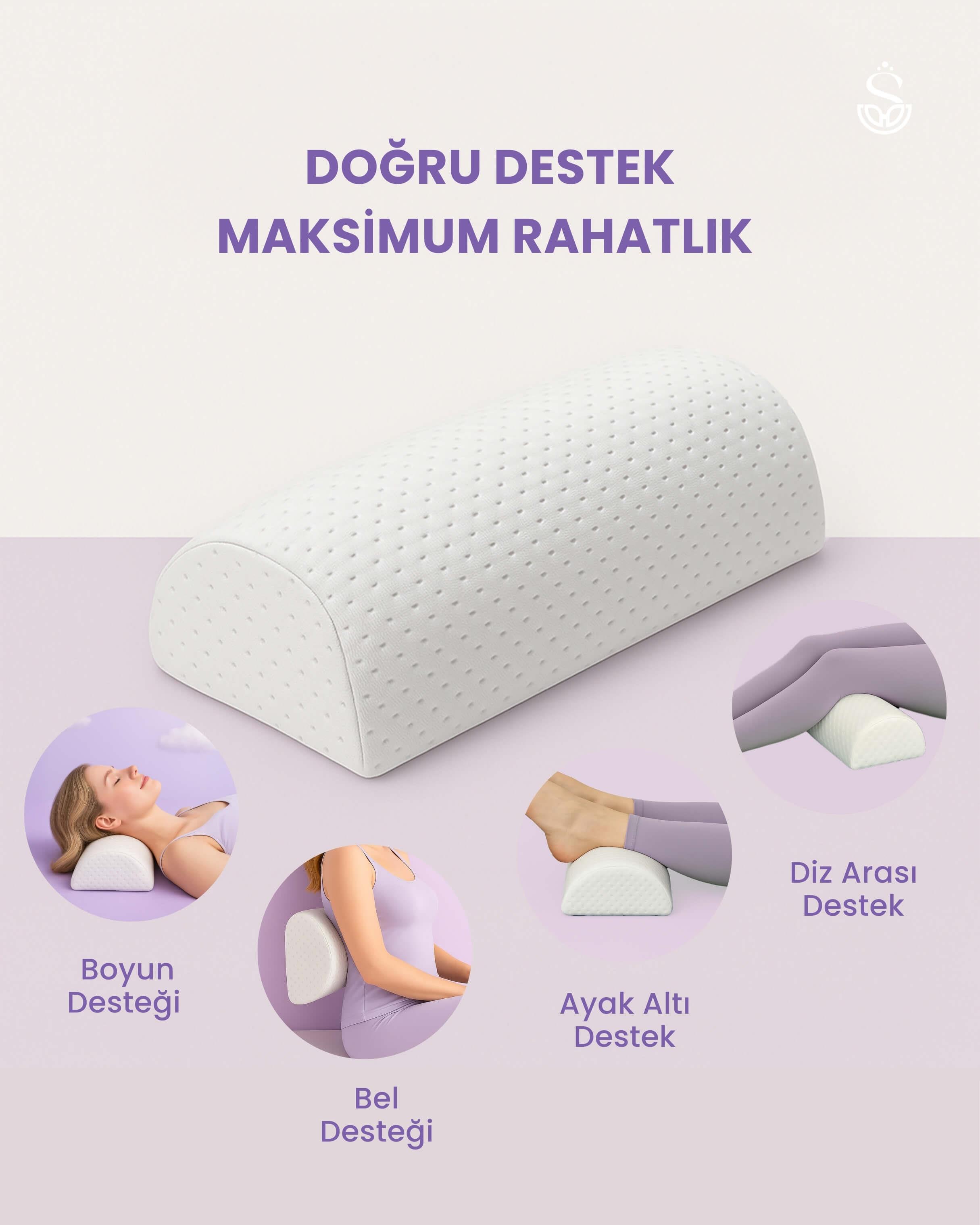 Ortopedik Bel & Diz Destek Yastığı