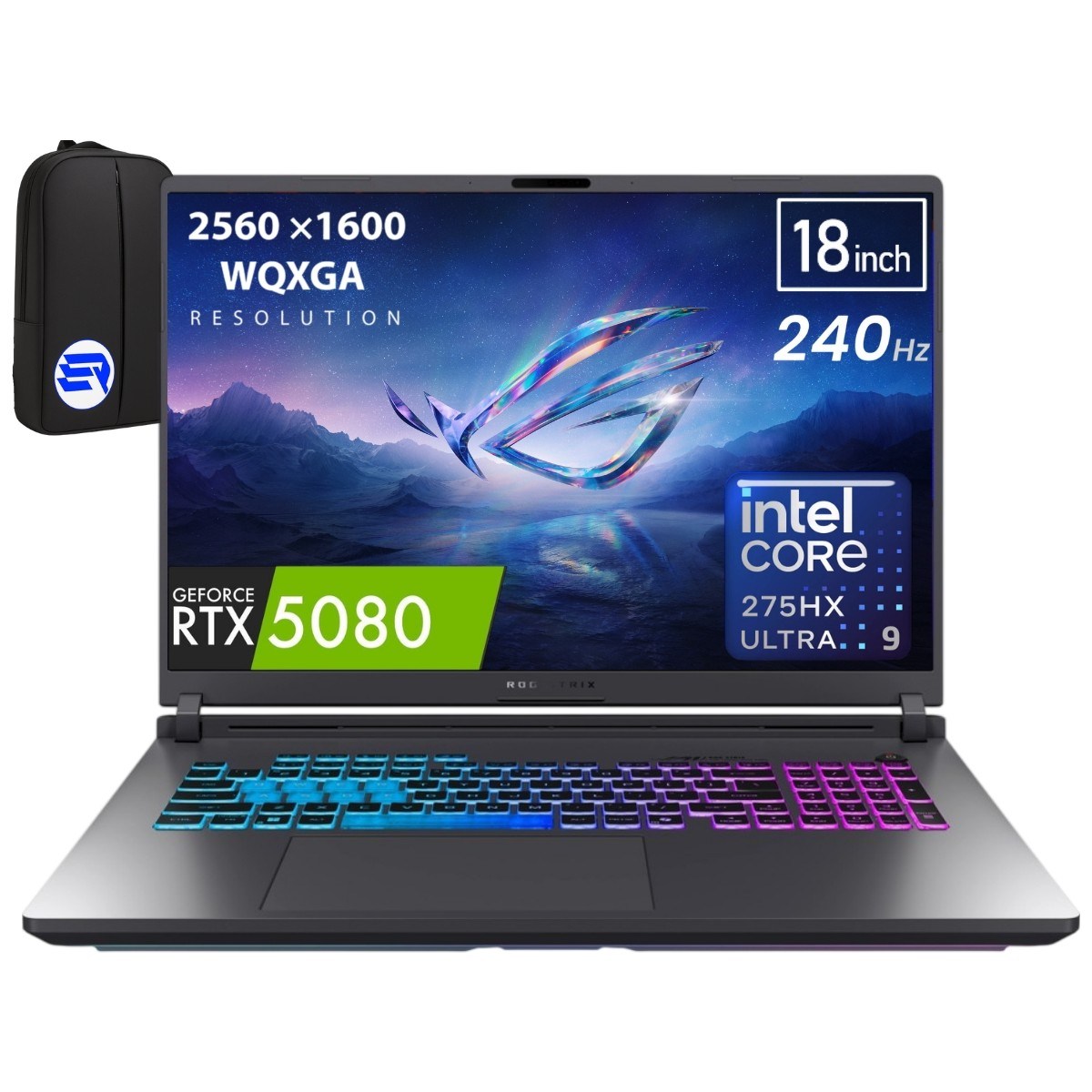 Asus Rog Strix G18 Ultra 9-275HX 64GB Ram 4tb SSD RTX5080 18