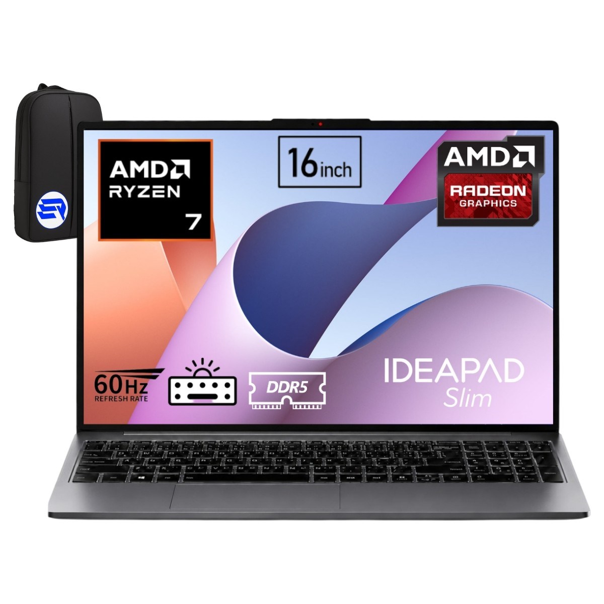 Ideapad Slim 3 16ARP10 Ryzen 7-170 24GB Ram 512GB SSD 16
