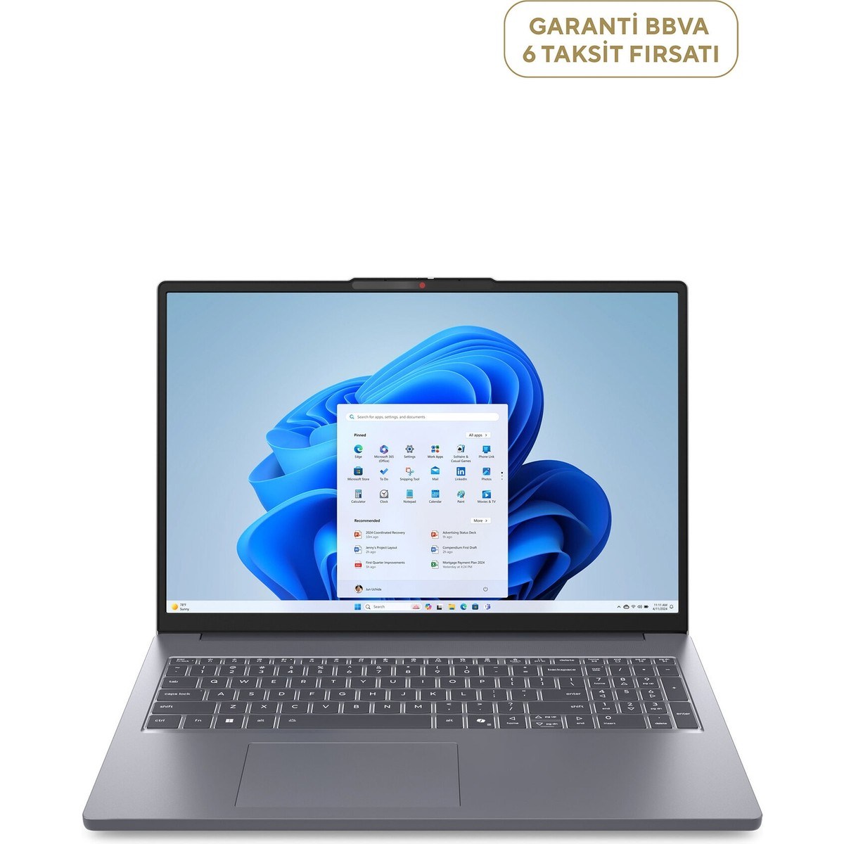 Ideapad Slim 3 16IRH10 Intel Core I5 13420H 16GB 1tb SSD 16” Wuxga Freedos Laptop 83K20077TR