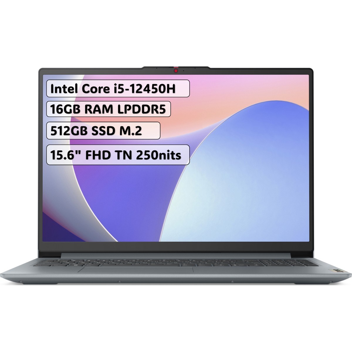 Lenovo Ideapad Slim 3 Intel Core i5 12450H 16GB 512GB SSD Freedos 15.6