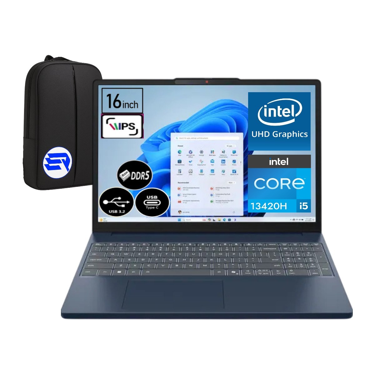 Lenovo Ideapad Slim 3 Intel Core I5-13420H 24GB Ram 512GB SSD 16