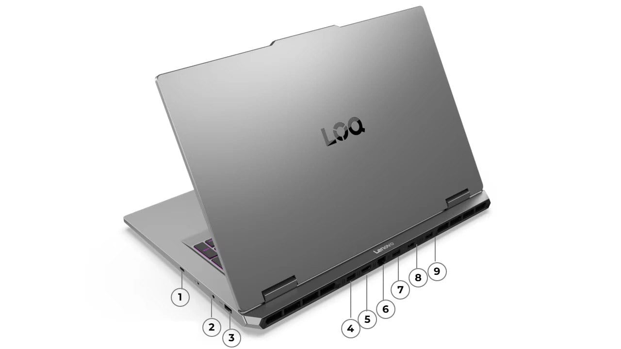 Lenovo LOQ 17IRX10 83JH004STREP9 Intel Core i7-13650HX RTX 5060 32GB RAM 512GB SSD 17.3 FHD IPS 165Hz Windows 11 Pro + ElektroPasaj Çanta