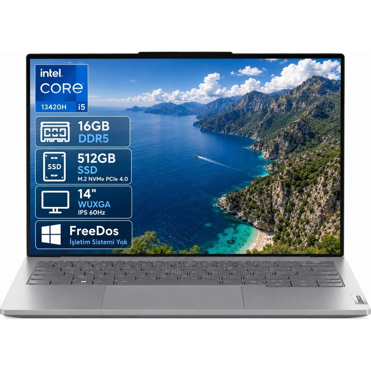 Lenovo Thinkbook 14 21SG00L8TX I5-13420H 16GB Ddr5 512GB SSD Wuxga 14