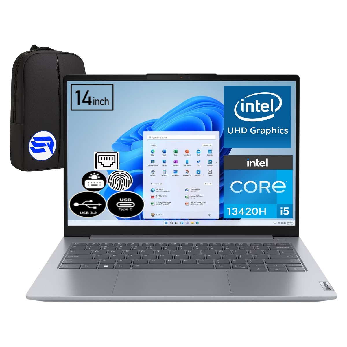 Lenovo Thinkbook G6 Irl 21KG00UCTREP9 Intel I5-13420H 24GB Ram 2 Tb SSD 14