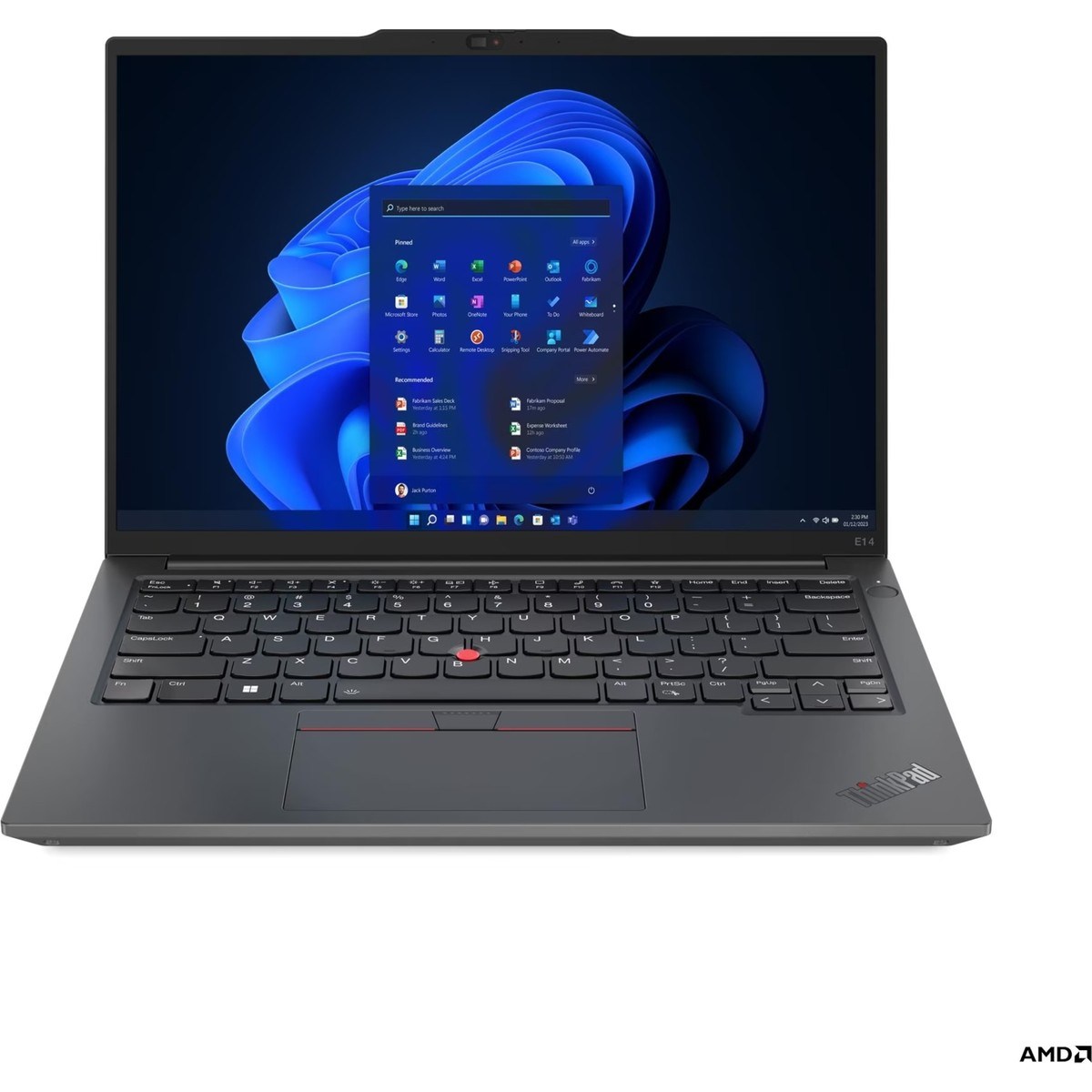 Lenovo Thinkpad E14 Gen 5 21JR0009TX-EP6 Ryzen 5 7530U 32 GB Ram 1 Tb SSD 14