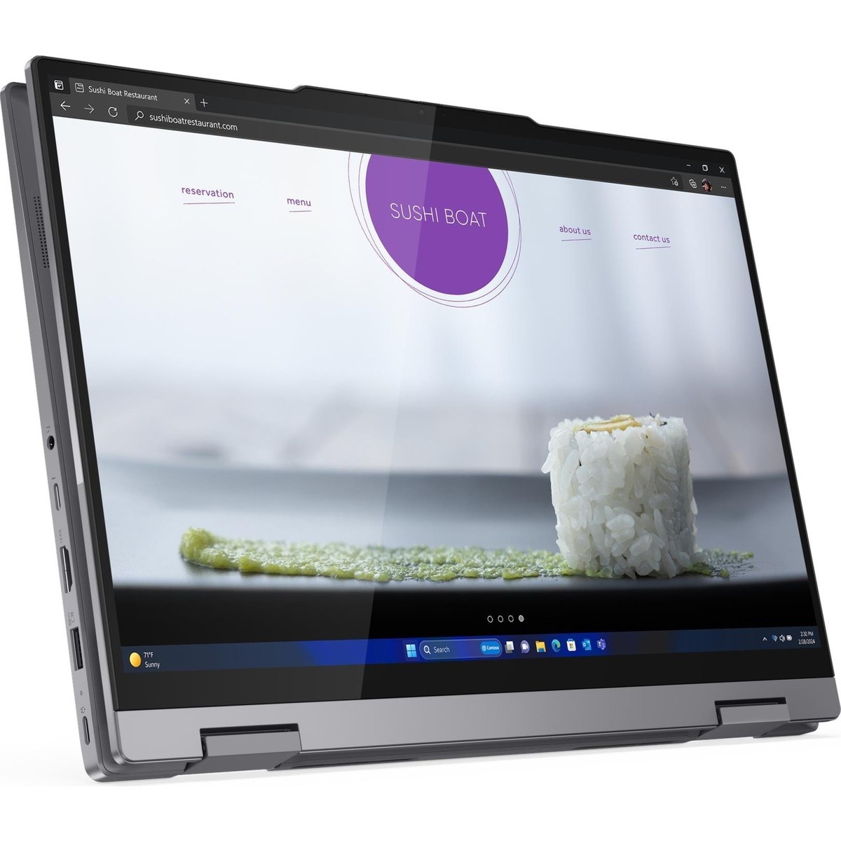 Thinkbook 14 2-In-1 G4 Iml Intel Core Ultra 7 155U 32GB 512GB SSD 14