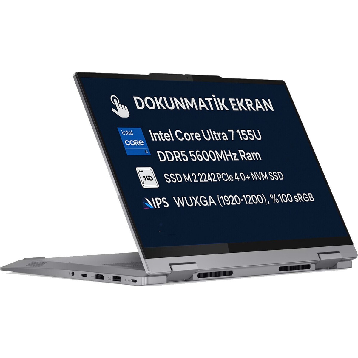 Thinkbook 14 2-In-1 G4 Iml Intel Core Ultra 7 155U 32GB 512GB SSD 14