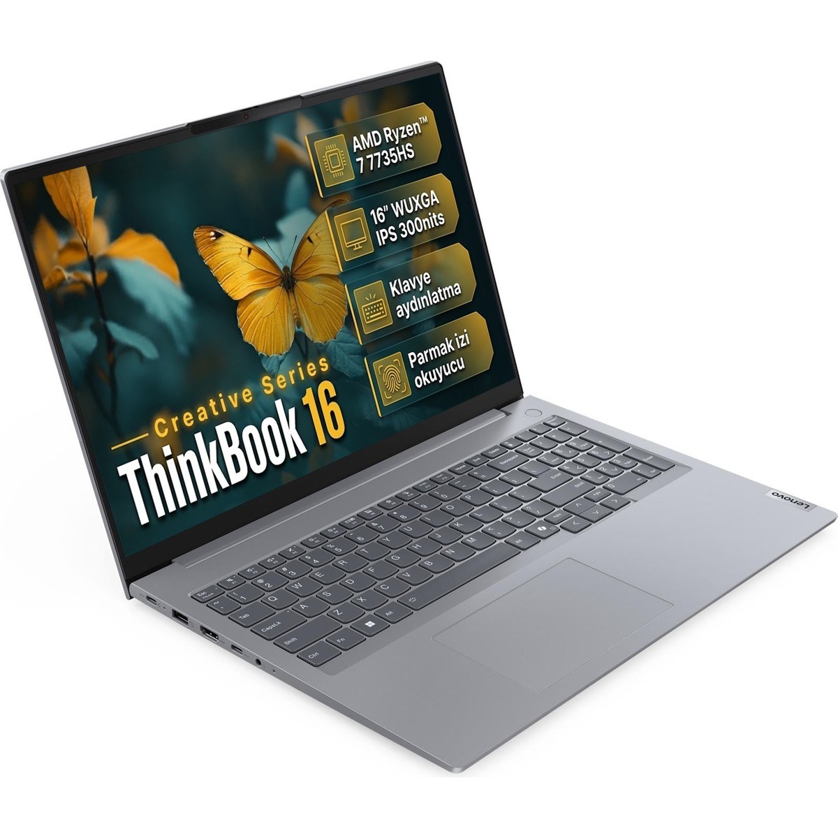 Thinkbook 16 Gen 7 Amd Ryzen 7 7735HS 48GB 2tb SSD 16