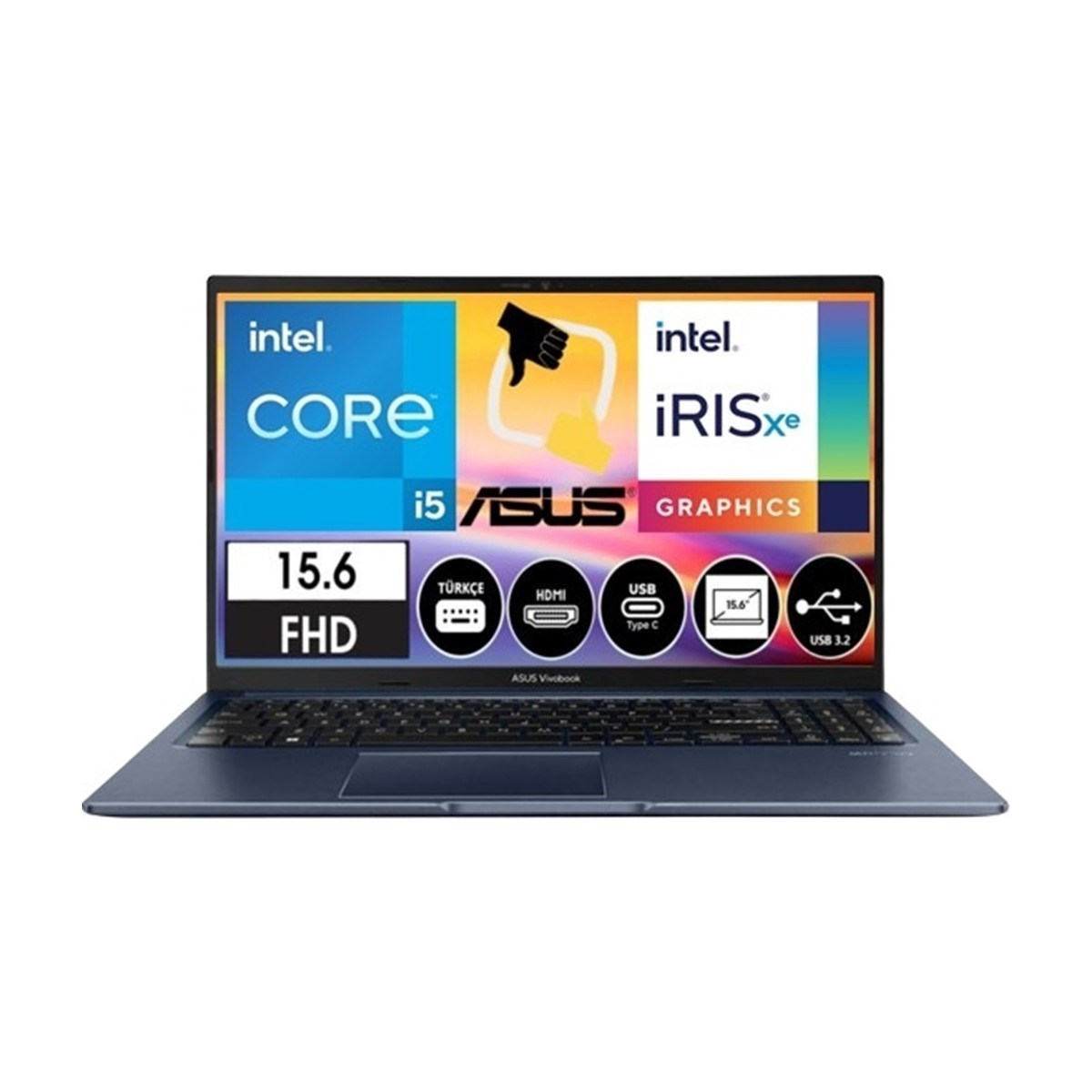 Vivobook 15 Intel Core I5 16GB 512GB SSD Windows 11 15.6