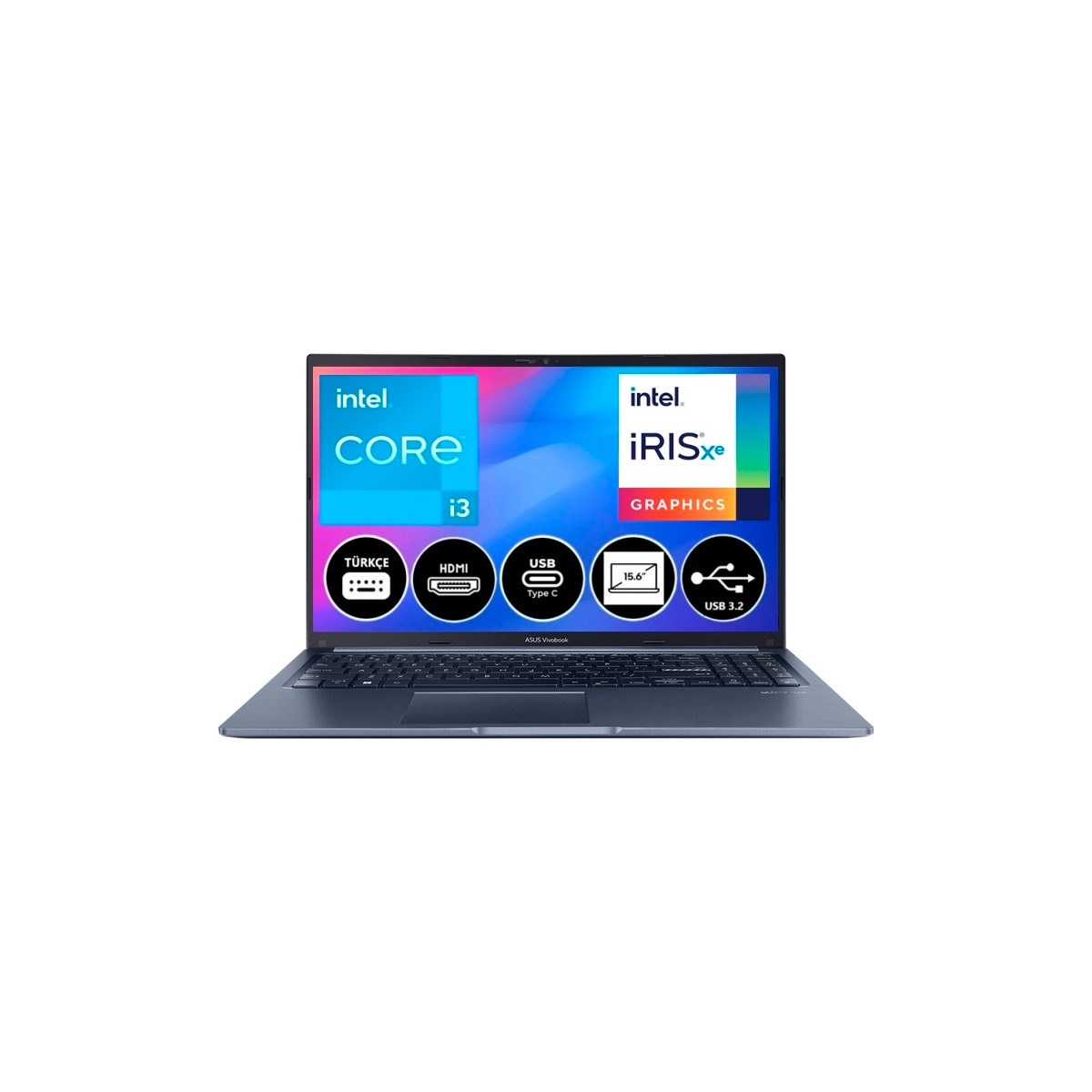 Vivobook X1502ZA-EJ067 Intel Core İ3-1215U 16GB 1tb SSD Full Hd Windows 11 Home 15.6