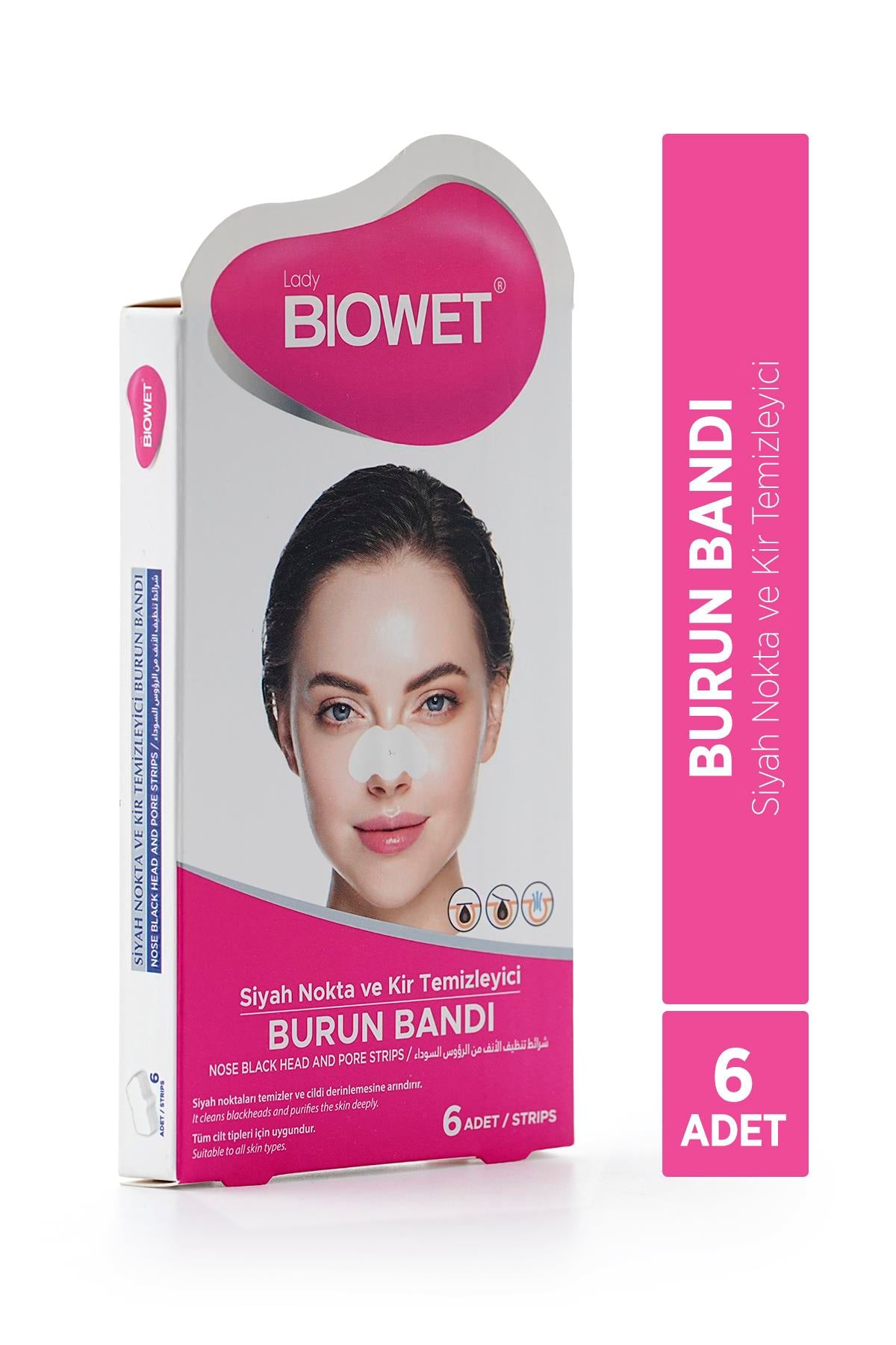 Biowet Siyah Nokta Temizleyici Burun Bandı