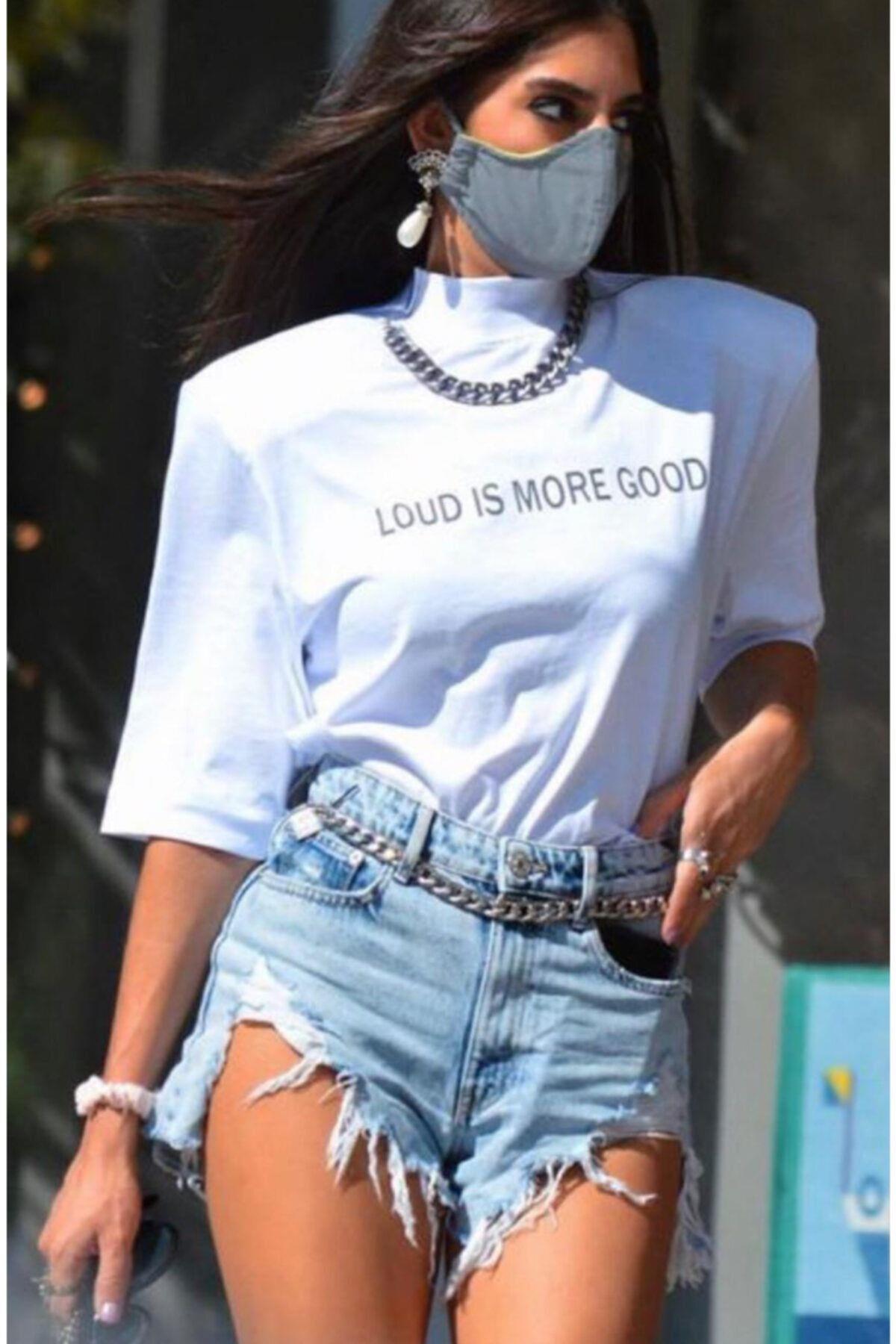 Vatkalı Pamuklu Tshirt