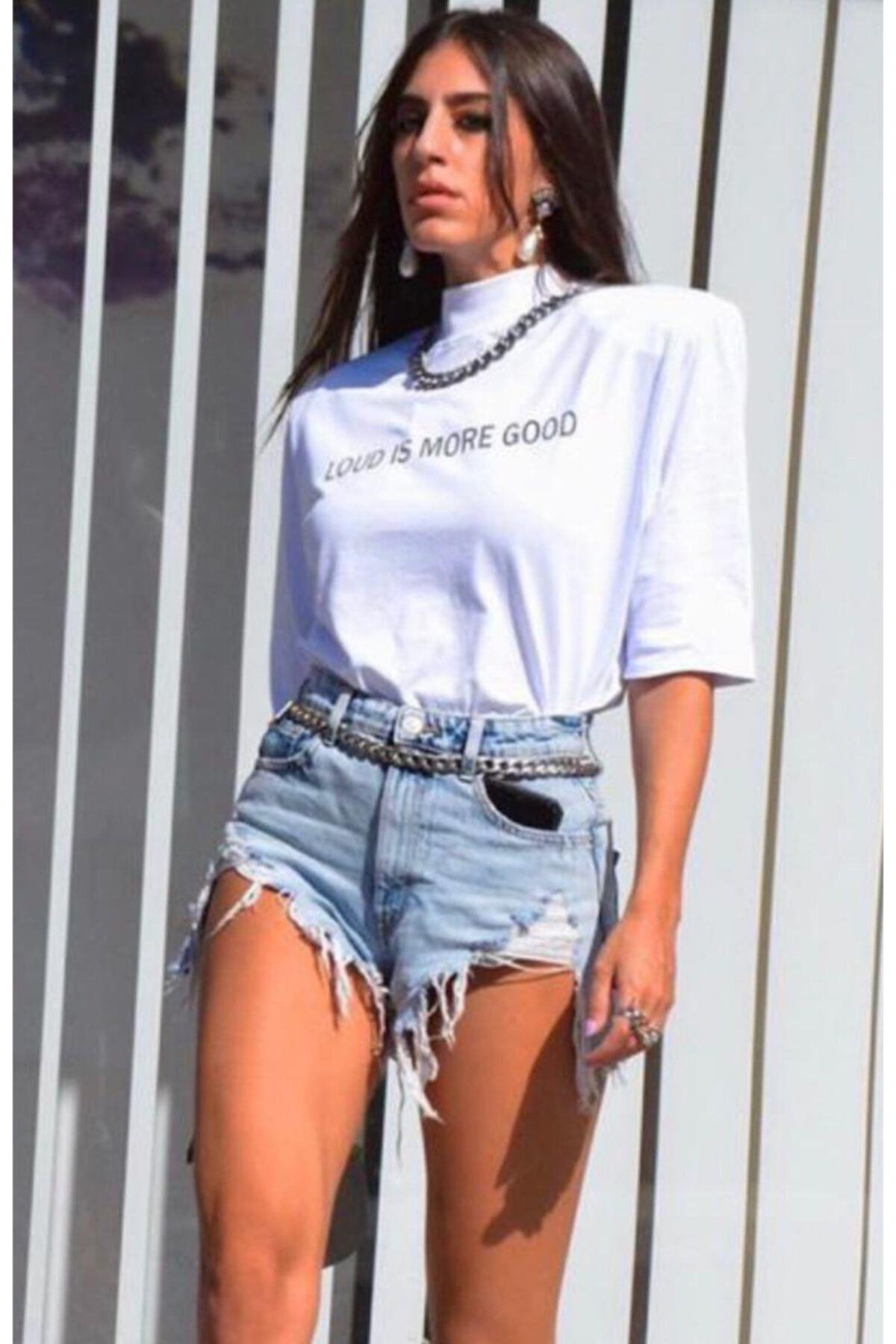 Vatkalı Pamuklu Tshirt