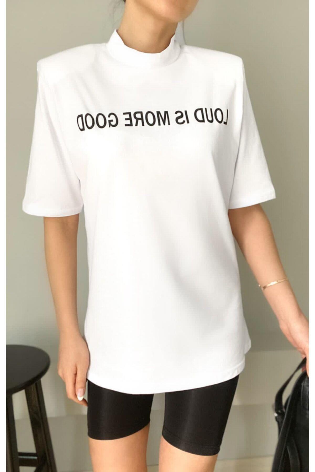 Vatkalı Pamuklu Tshirt