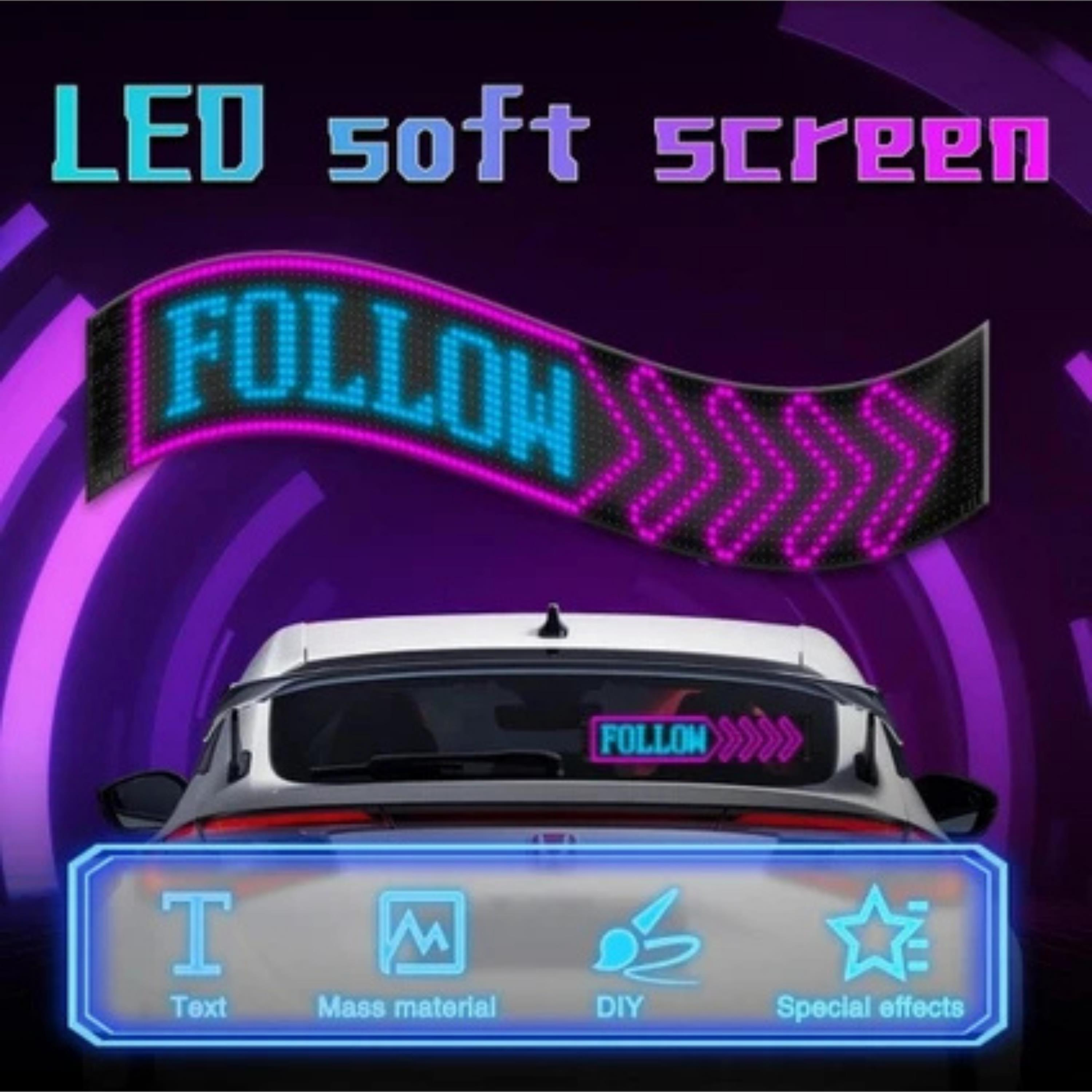  Led Araç İçi Matrix Yazı Paneli 16*64 