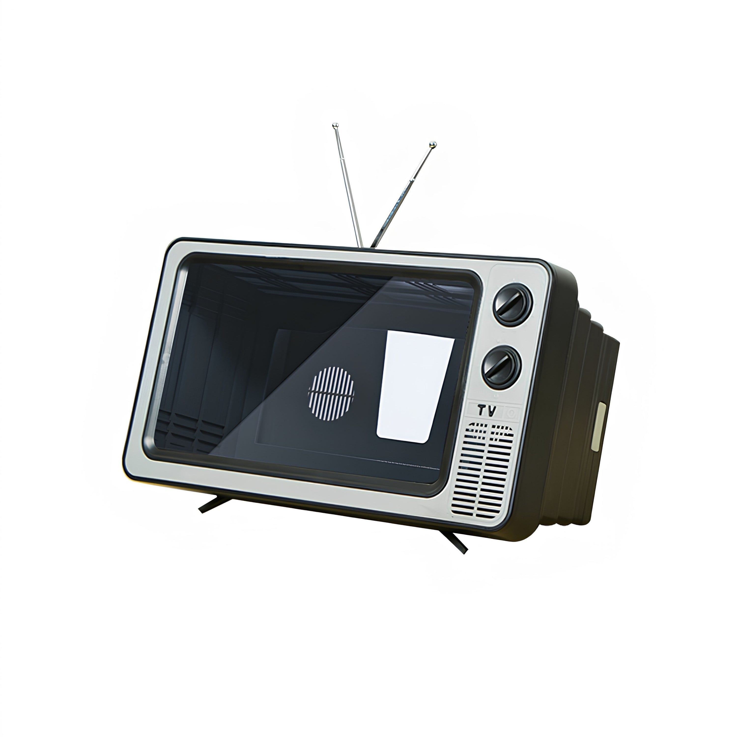 12 İnç Telefon Ekran Büyütücü Telefon Standı Tv Tasarımlı 3D Hd Mobil Telefon Ekran Büyütücü Katlanabilir Film Dizi Video İzleme Aparatı Televizyon Görününümlü Ekran Büyütme