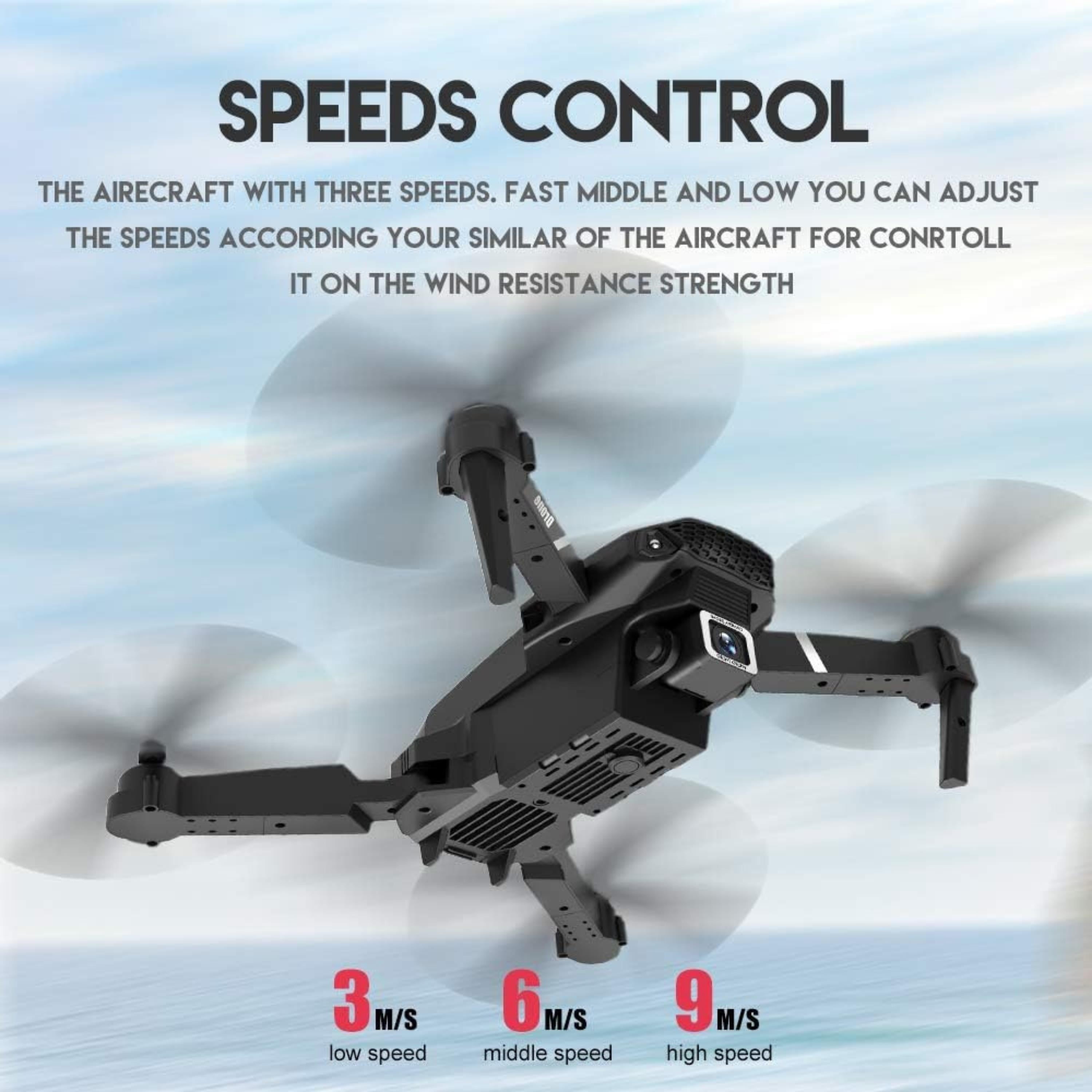 4K Çift Hd Kameralı Katlanabilir Mini Drone