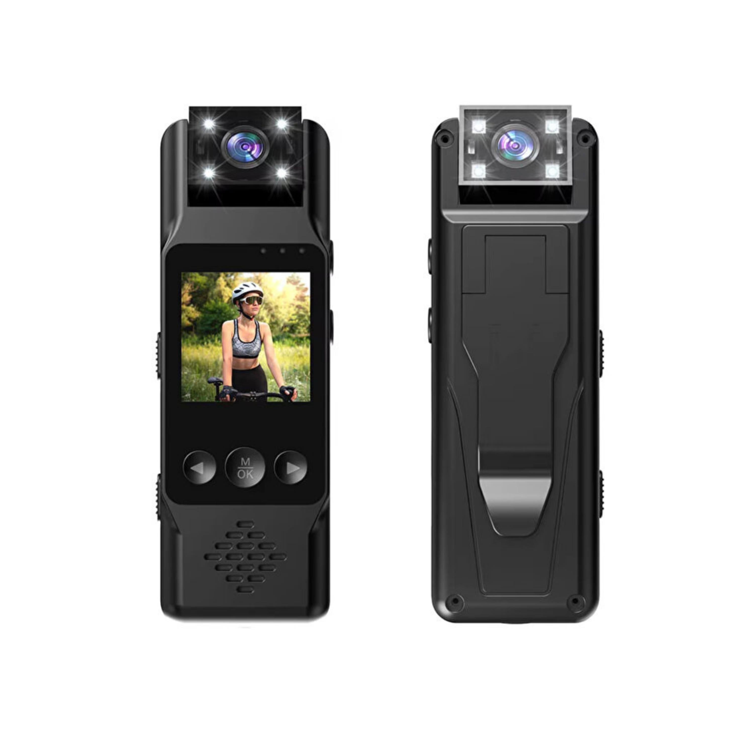 4K Taşınabilir Klipsli Mini Profesyonel Kamera Dijital Video Kaydedici Bodycam